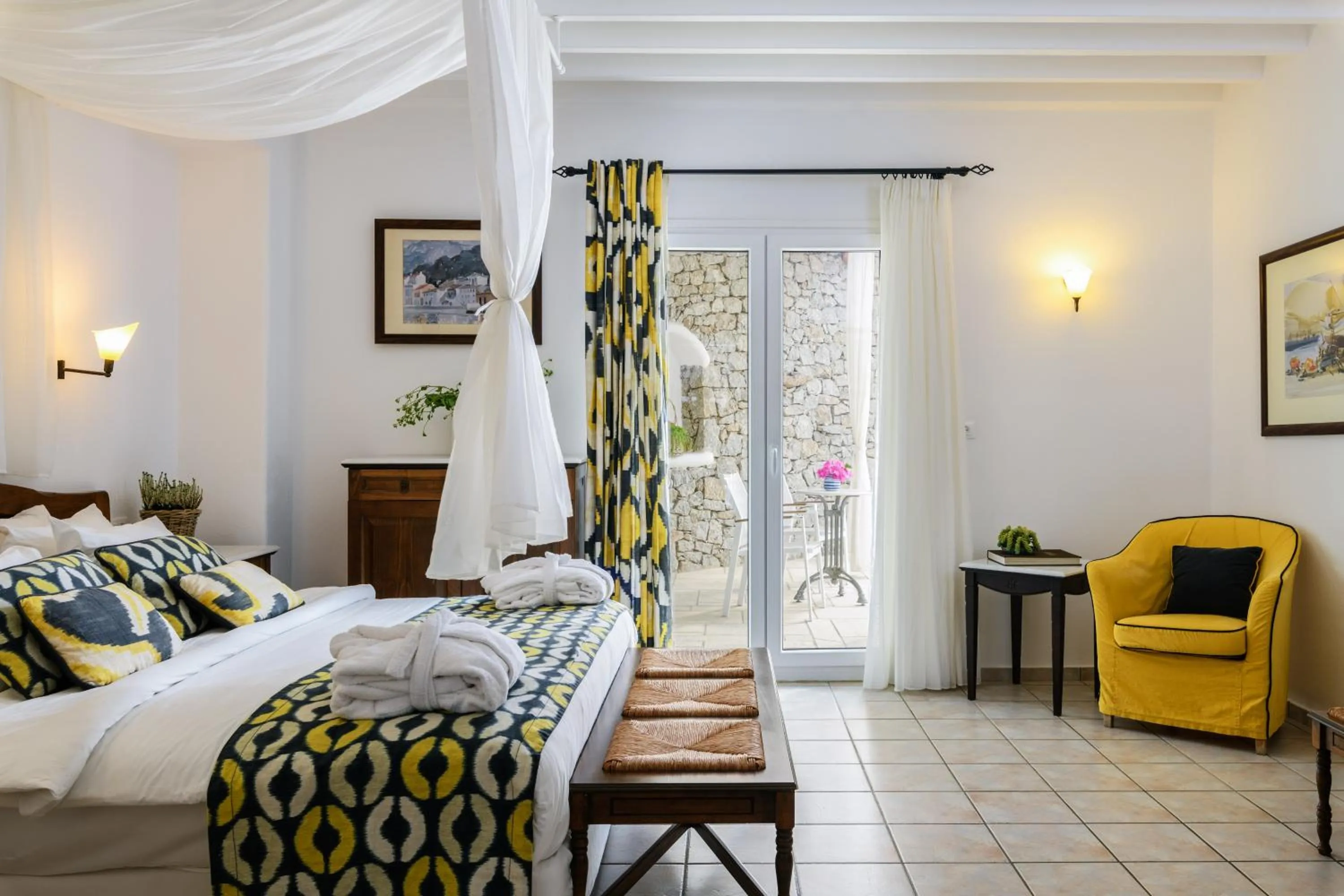 Bed in Pelican Bay Hotel