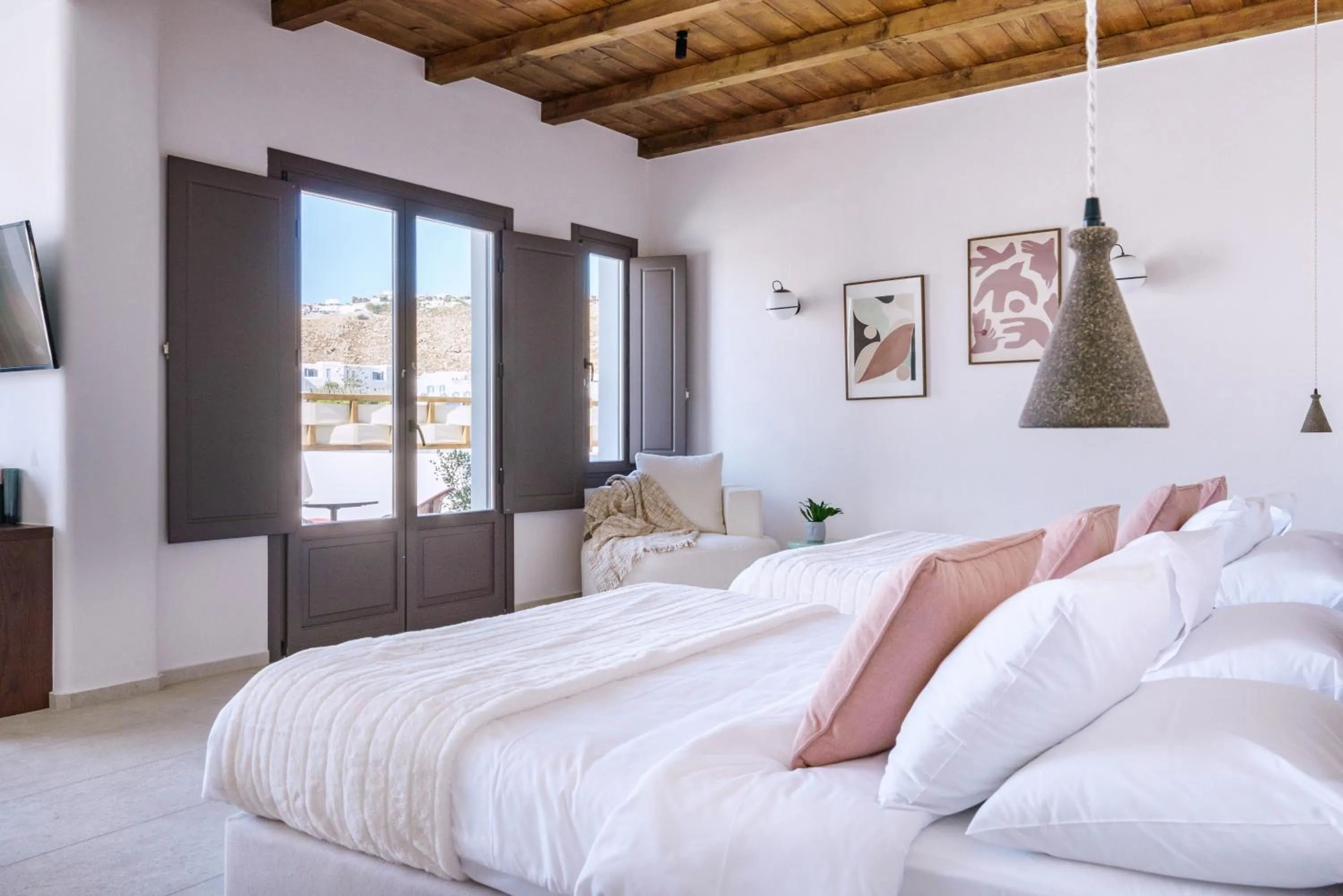 Bed in Pelican Bay Hotel