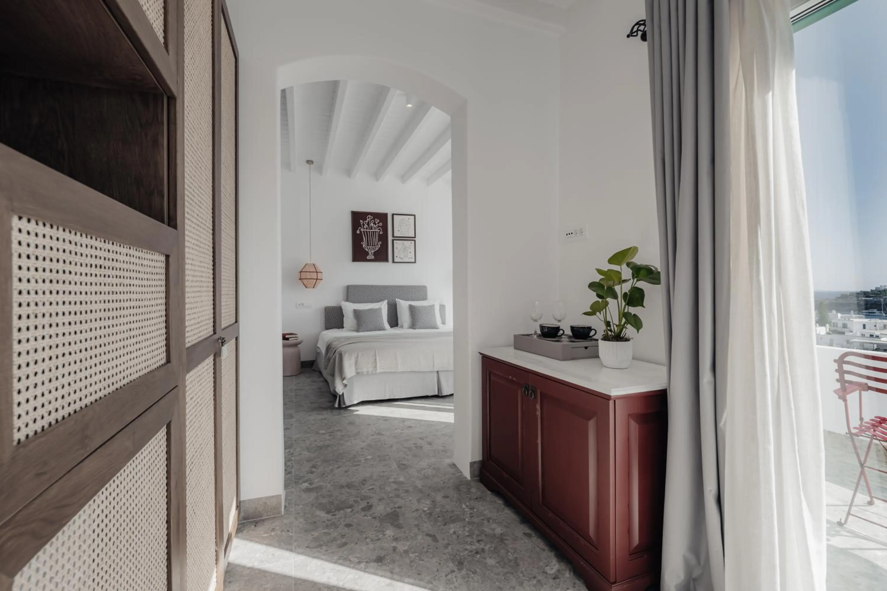 Bedroom in Pelican Bay Hotel