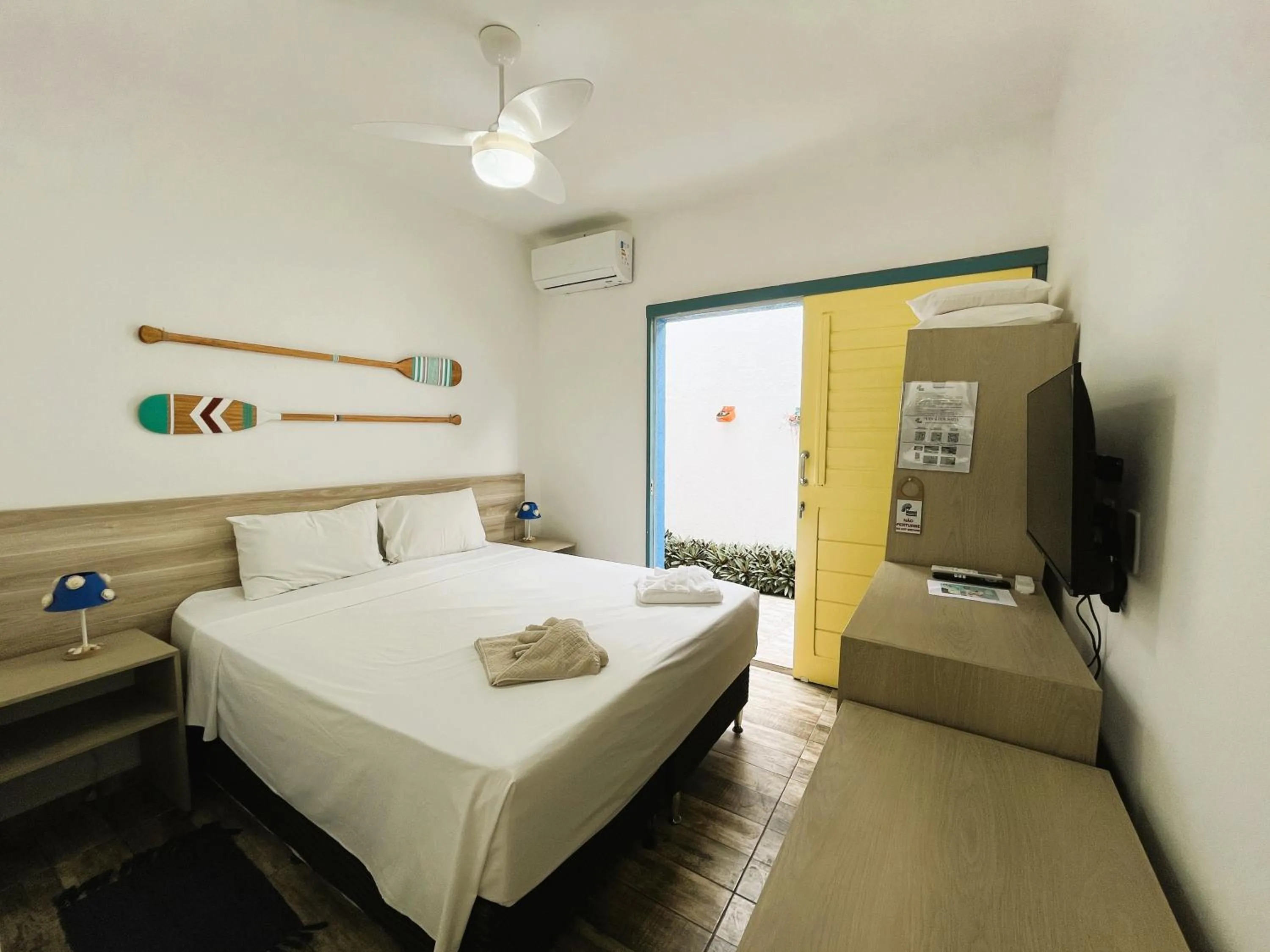 Bedroom, Bed in Manaí Pousada & Beach Club