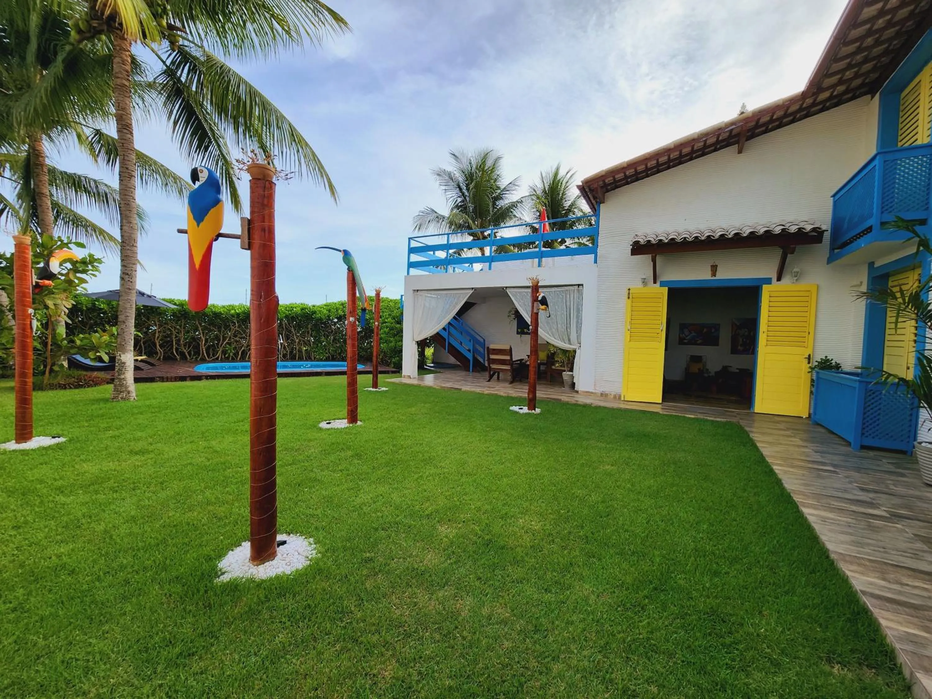 Property building in Manaí Pousada & Beach Club