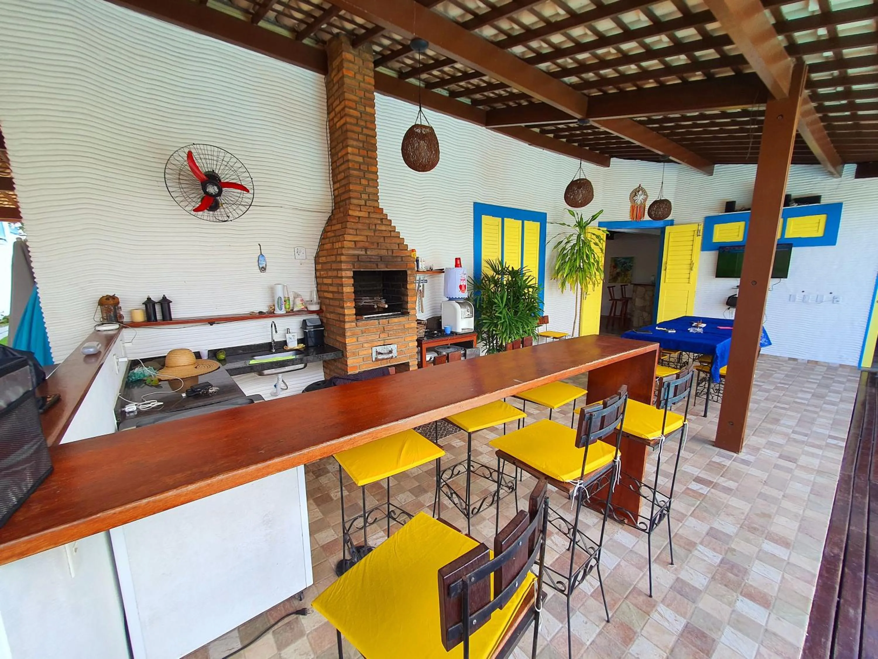 BBQ facilities in Manaí Pousada & Beach Club