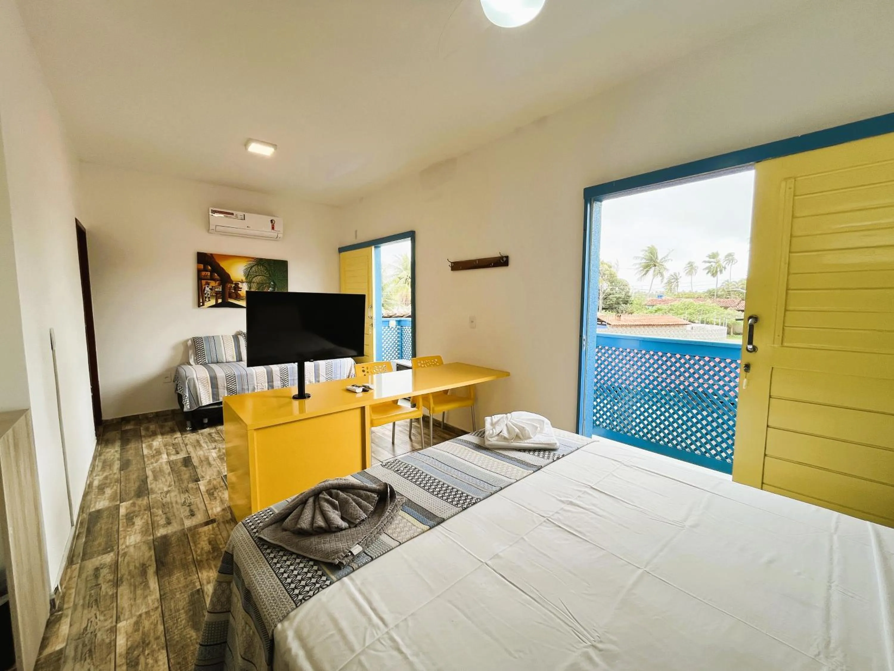 Bedroom, Bed in Manaí Pousada & Beach Club