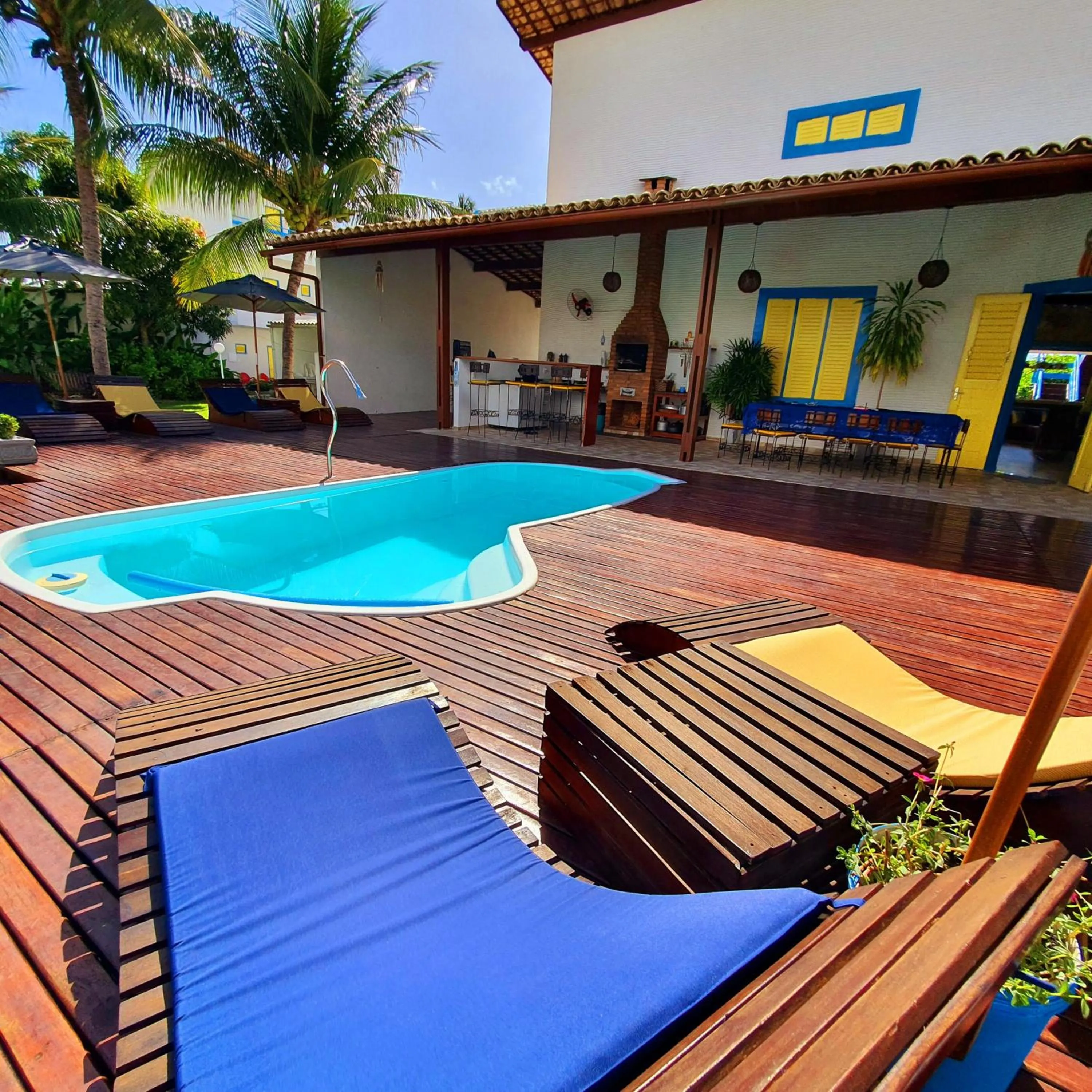 BBQ facilities in Manaí Pousada & Beach Club