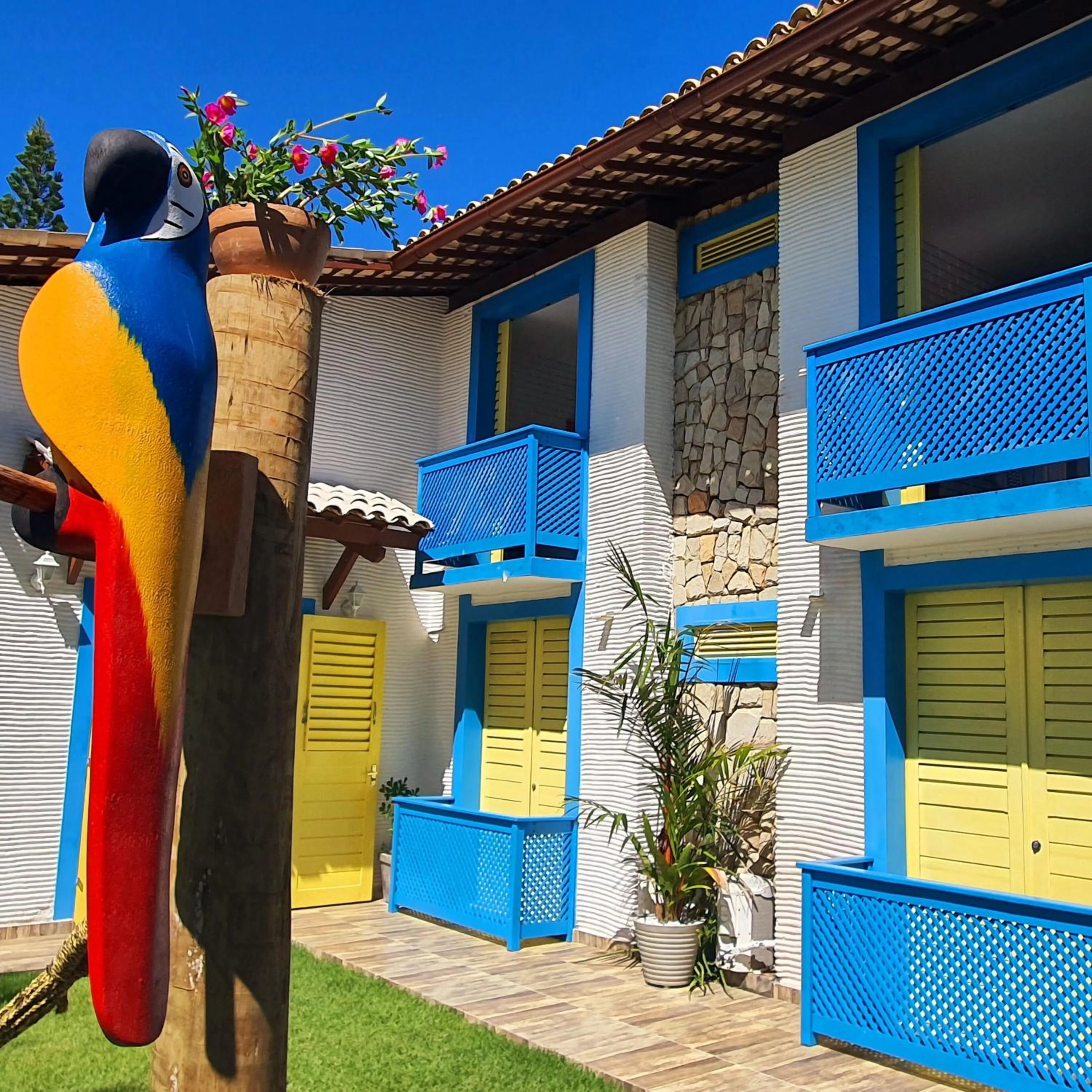 Property building in Manaí Pousada & Beach Club