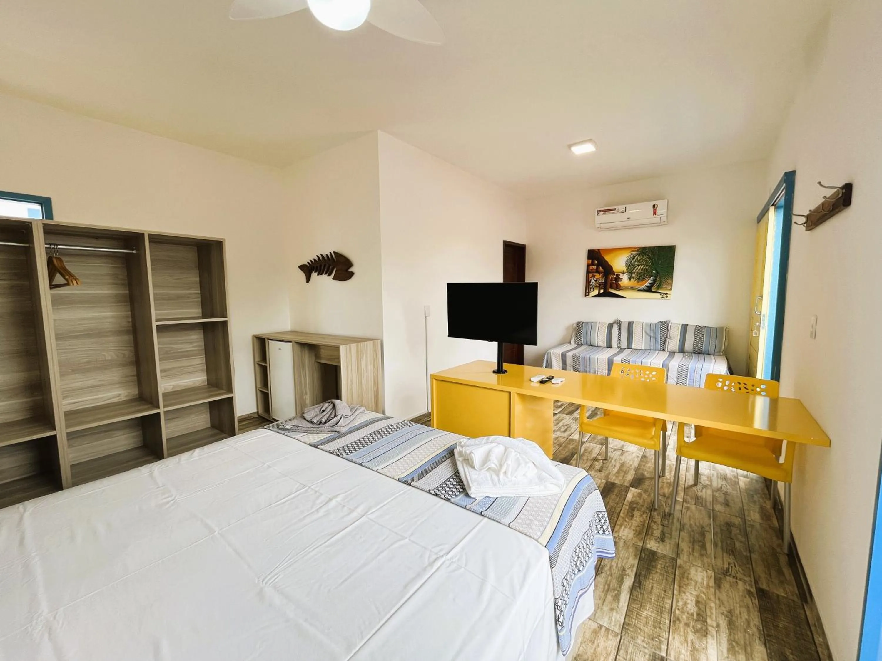 Bedroom, Bed in Manaí Pousada & Beach Club