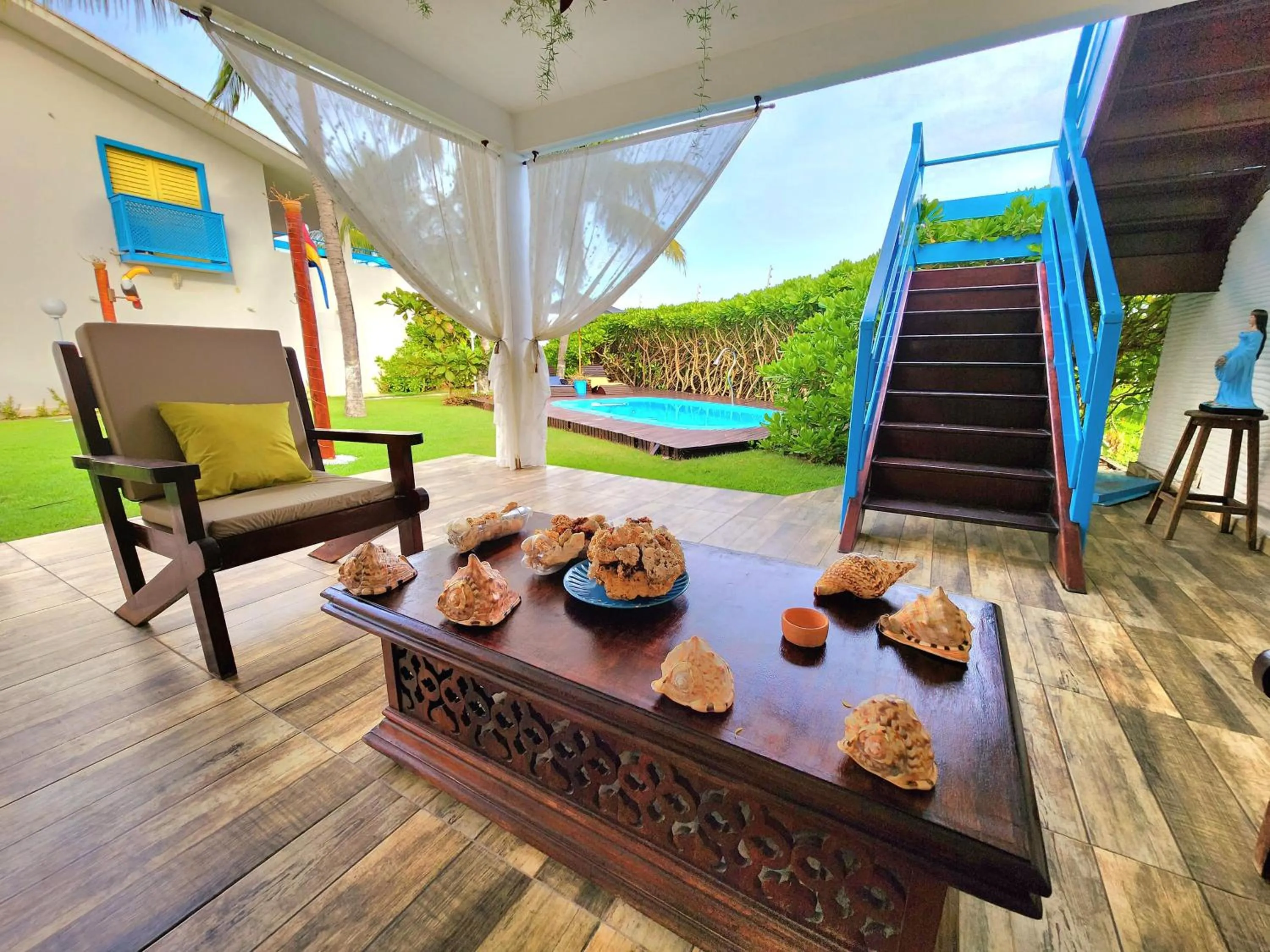 Patio in Manaí Pousada & Beach Club