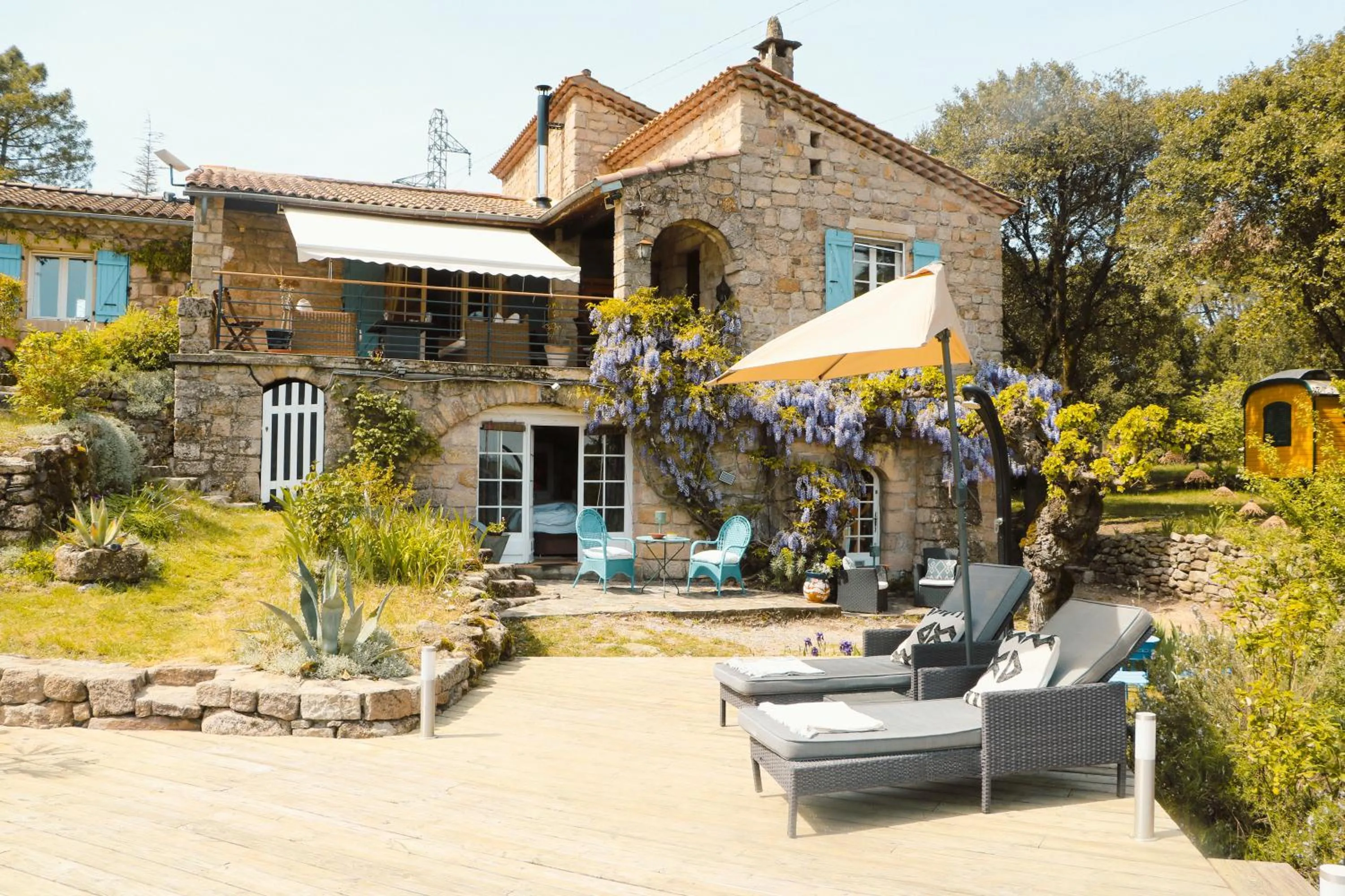Idyllic French farmhouse