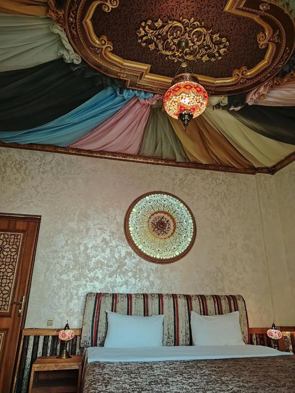 Bed in Qiz Galasi Hotel Baku