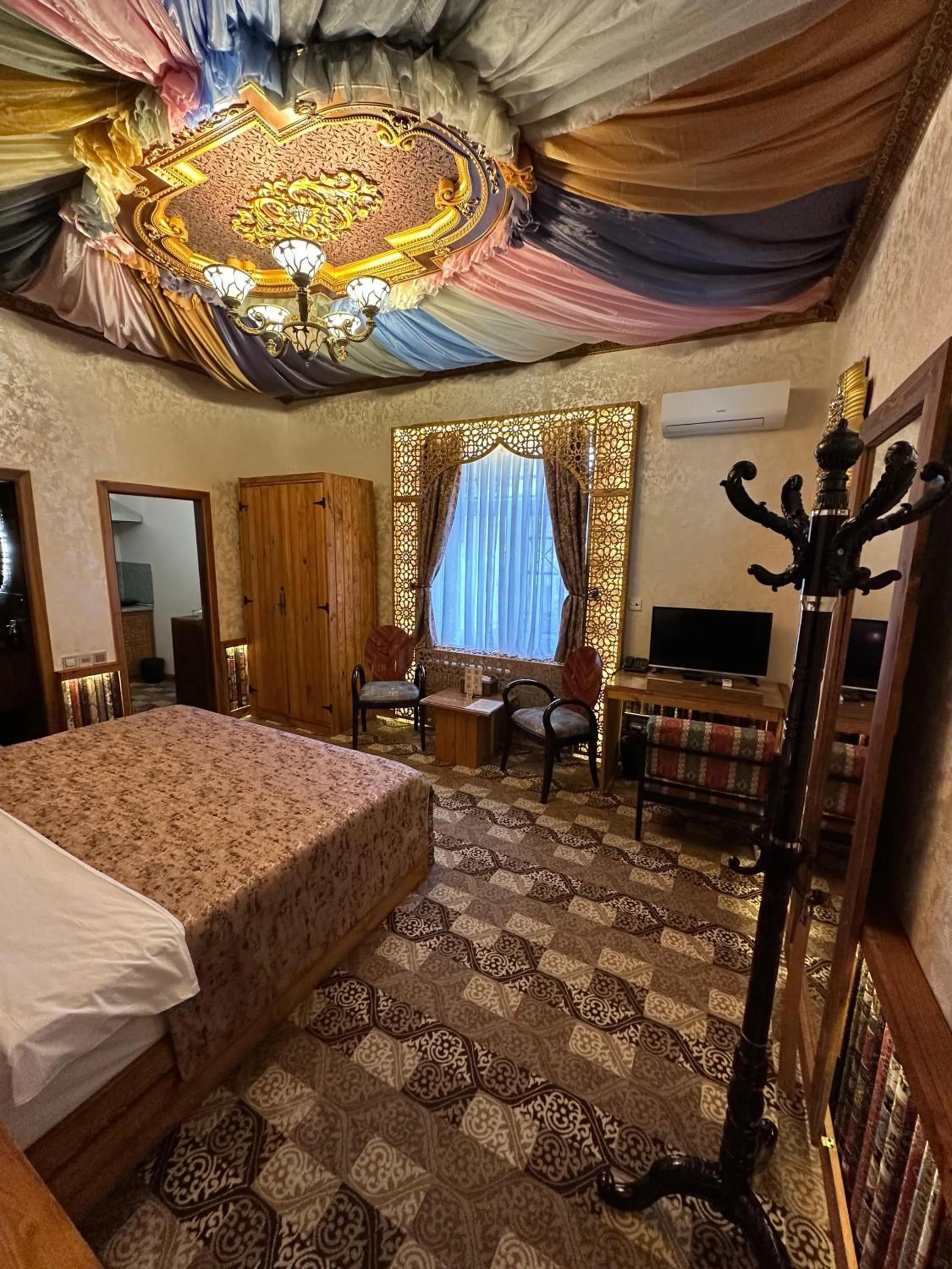 Bed in Qiz Galasi Hotel Baku