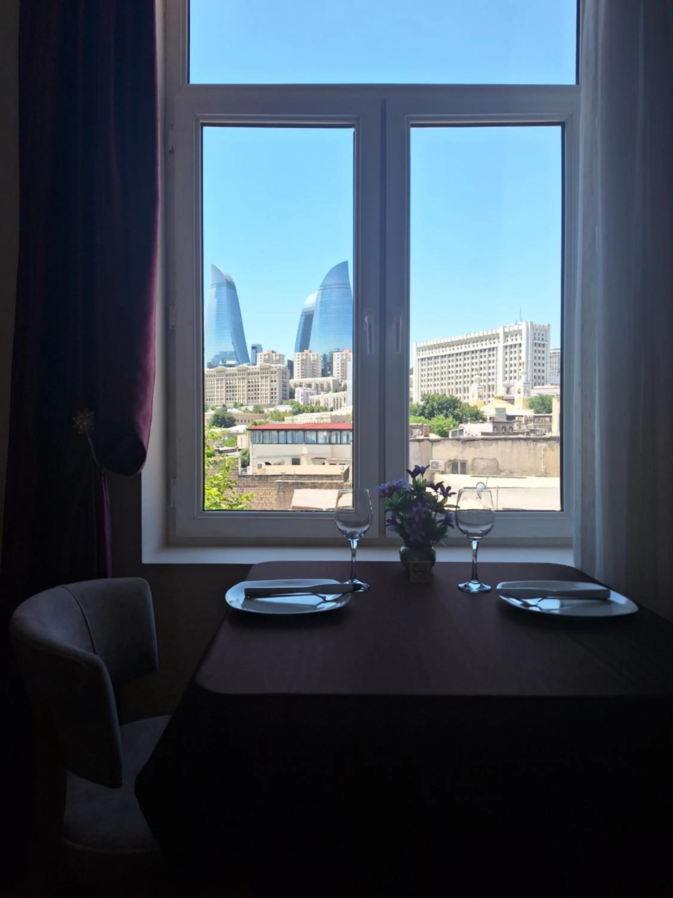 Day in Qiz Galasi Hotel Baku