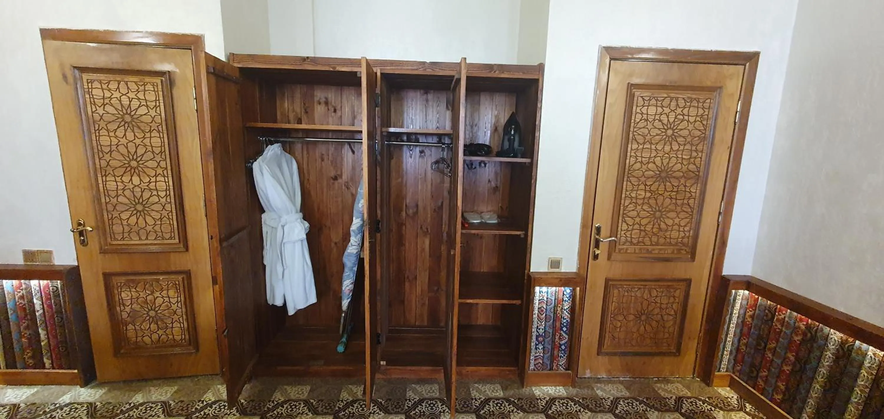 wardrobe in Qiz Galasi Hotel Baku