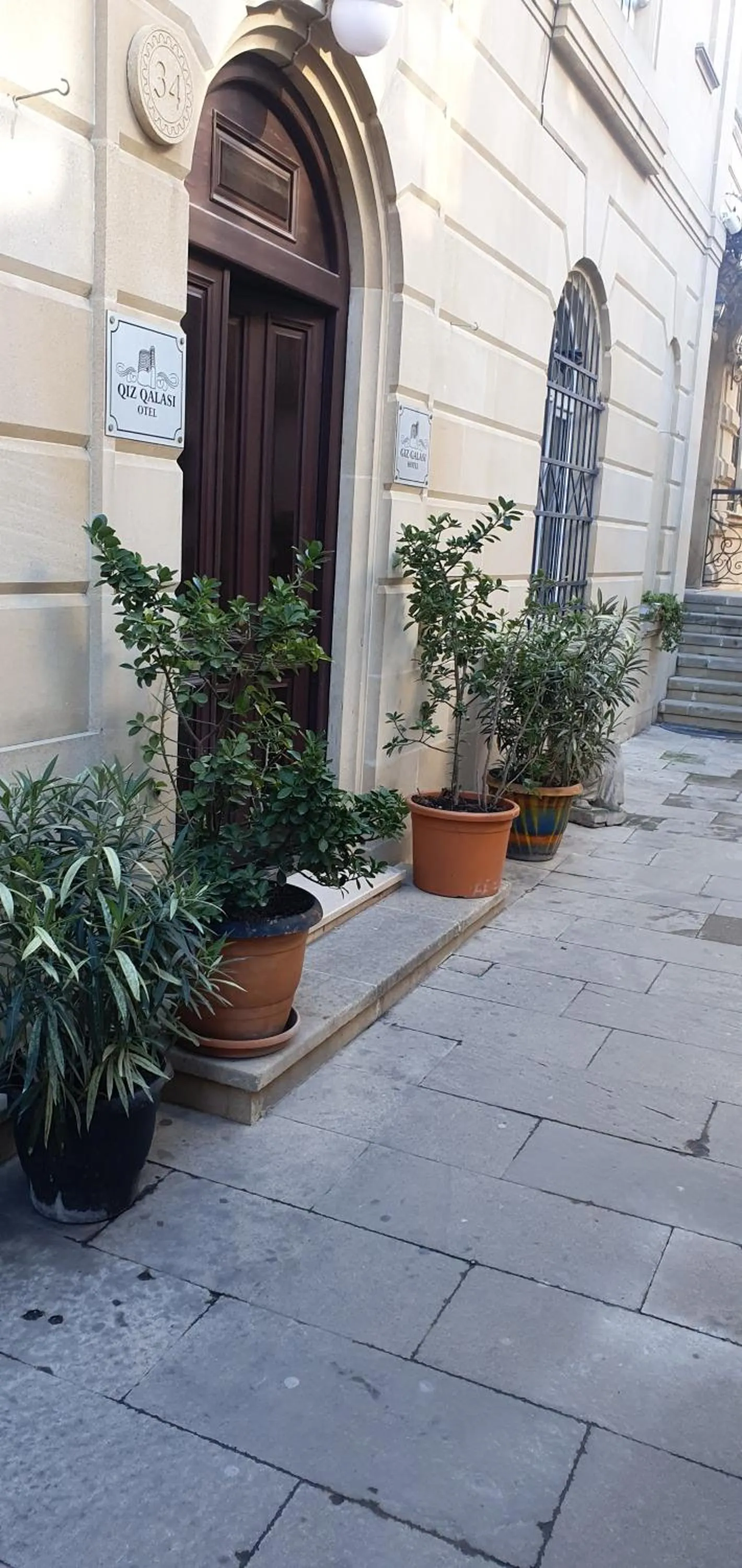 Facade/entrance in Qiz Galasi Hotel Baku