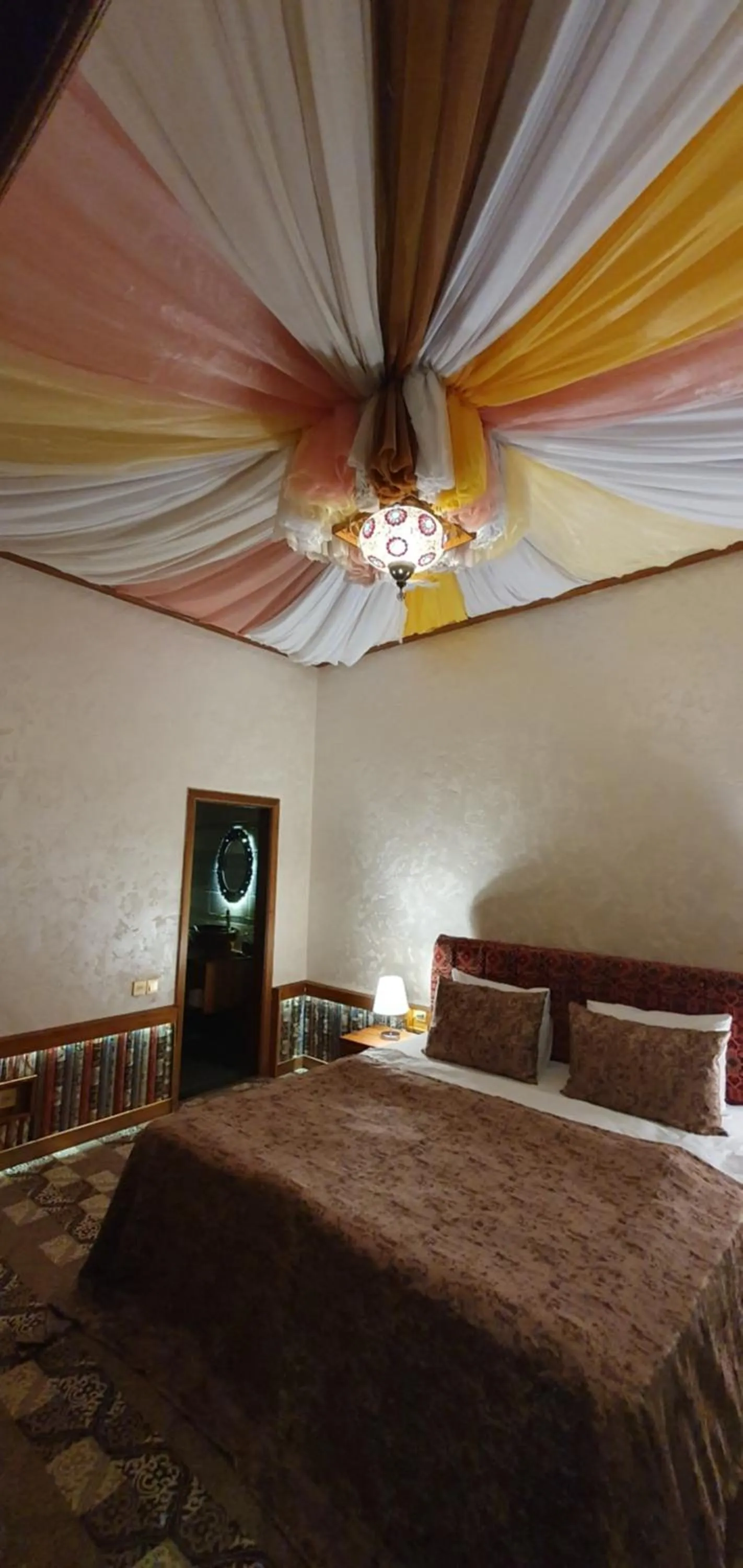 Bed in Qiz Galasi Hotel Baku