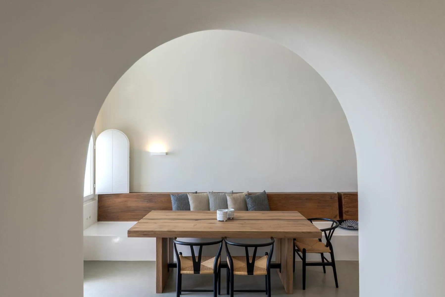 Living room in Thera Villas