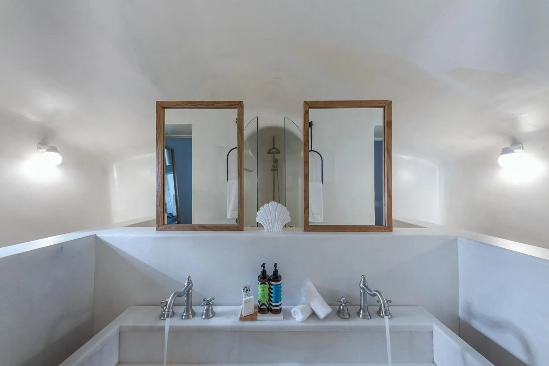 Bathroom in Thera Villas