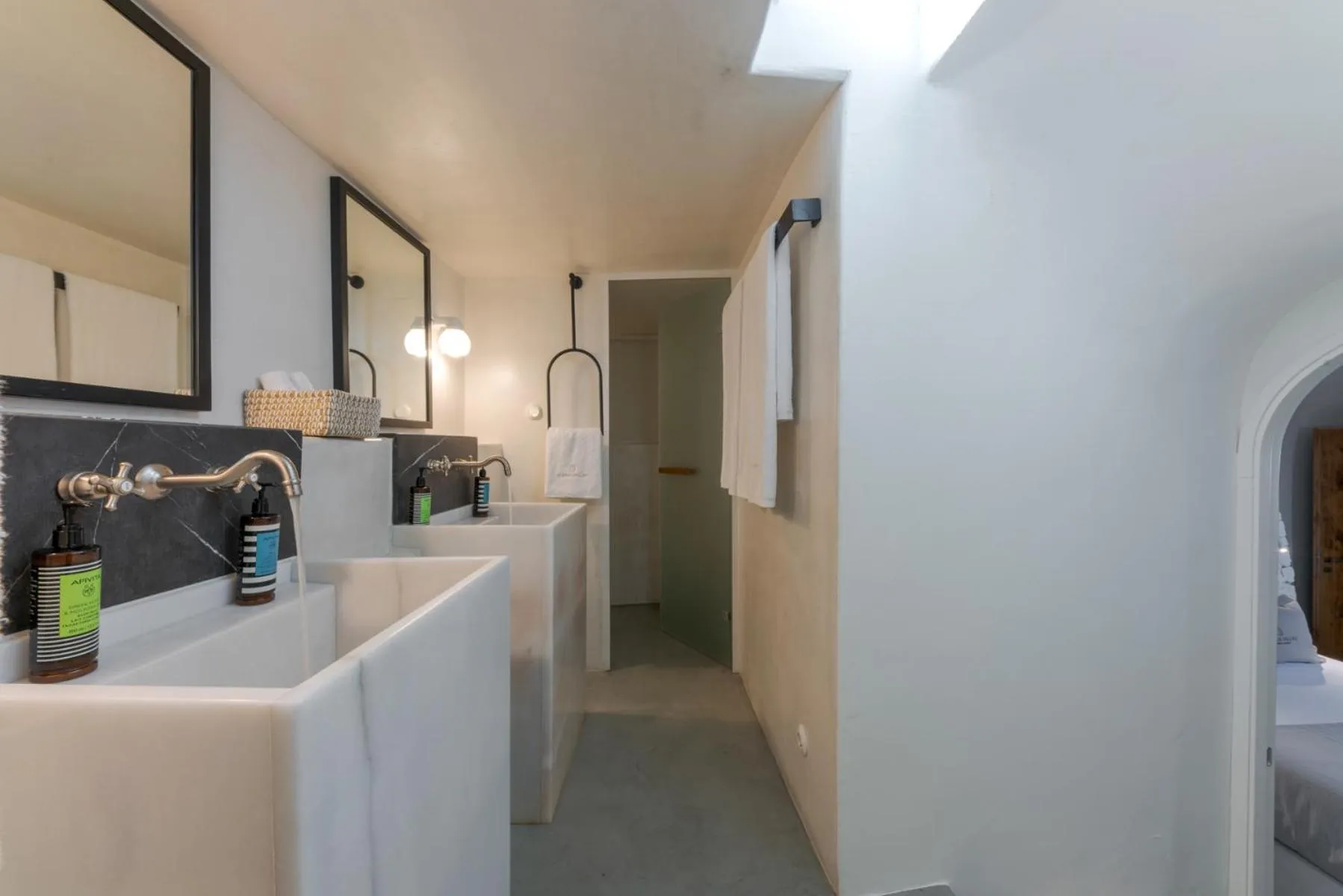 Bathroom in Thera Villas