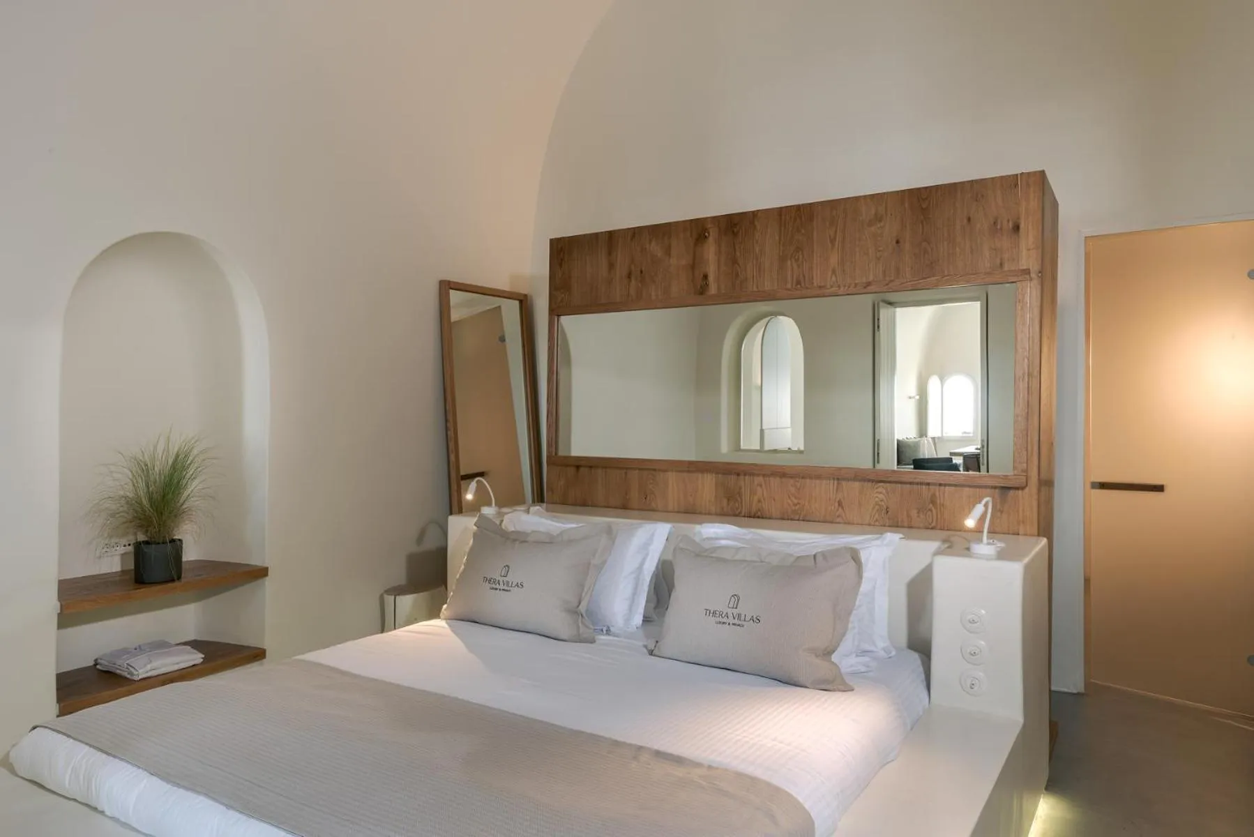 Bed in Thera Villas