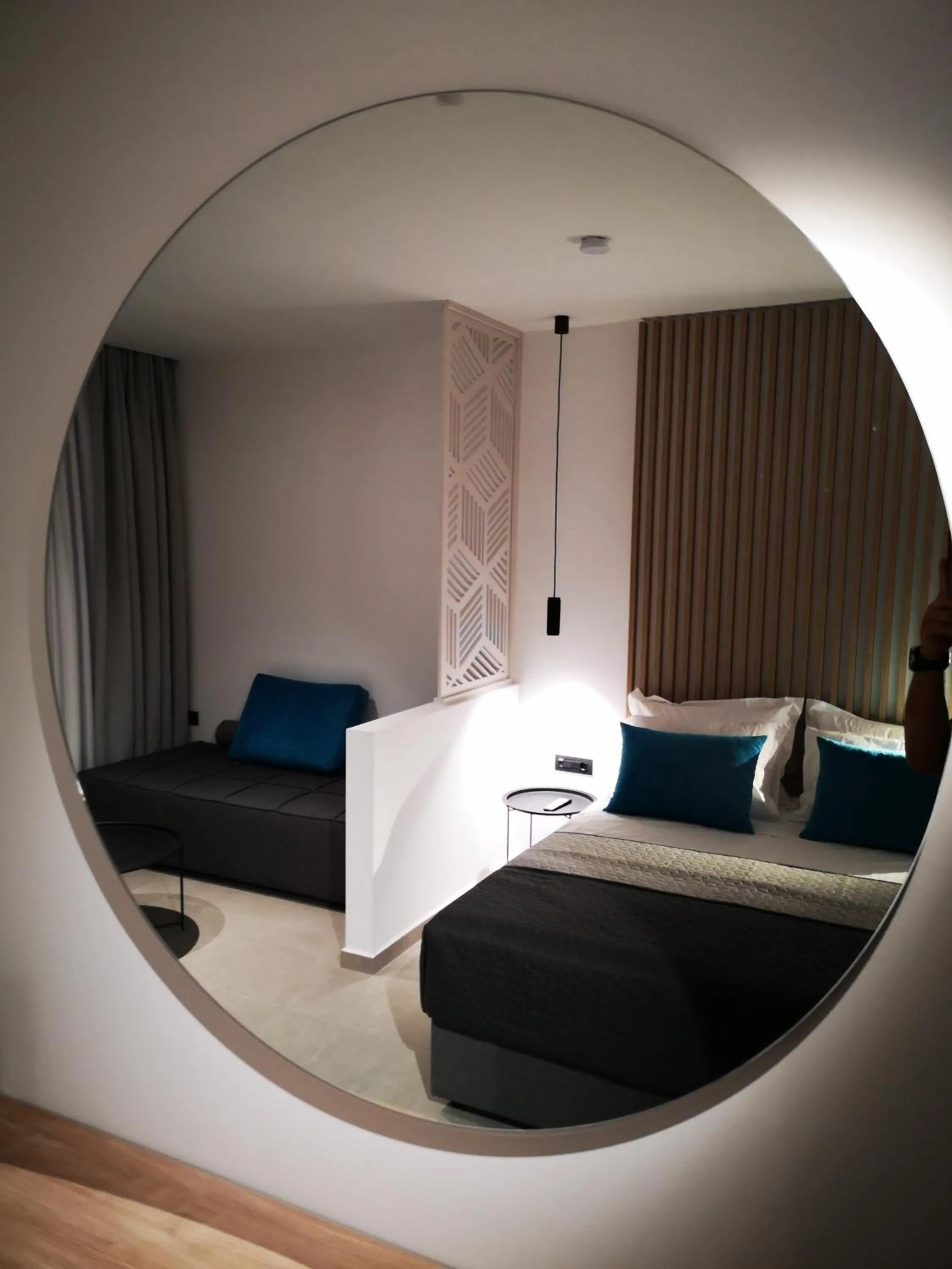 Bed in Zoes Hotel & Suites