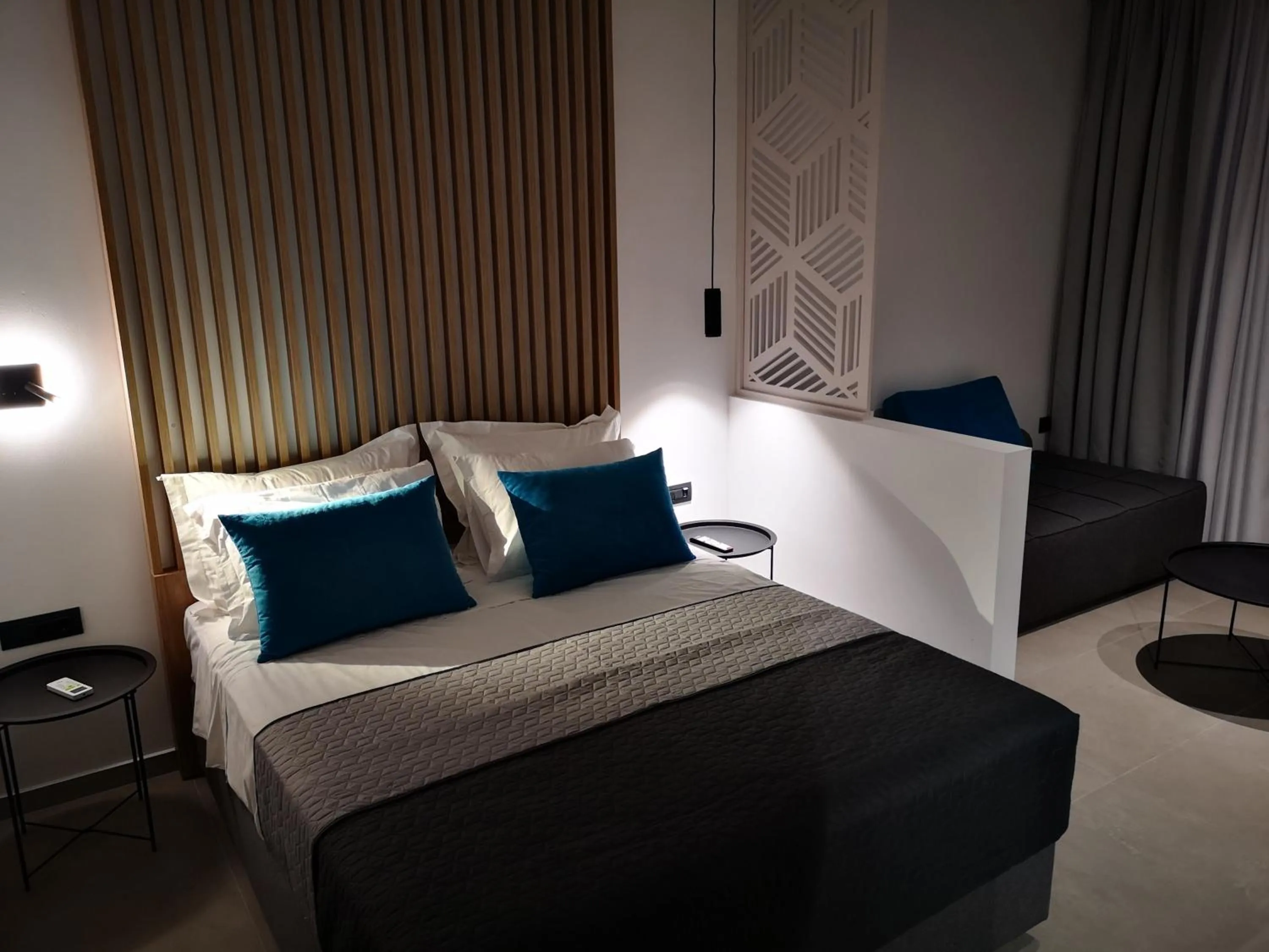 Bed in Zoes Hotel & Suites