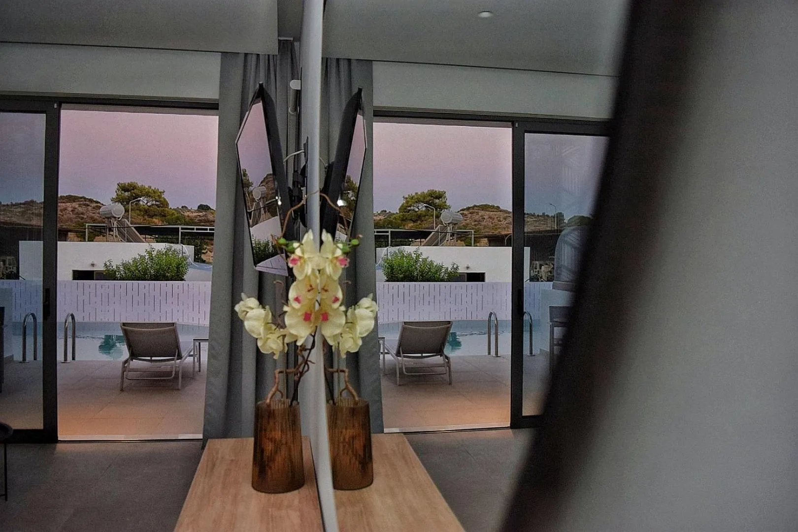 Decorative detail in Zoes Hotel & Suites