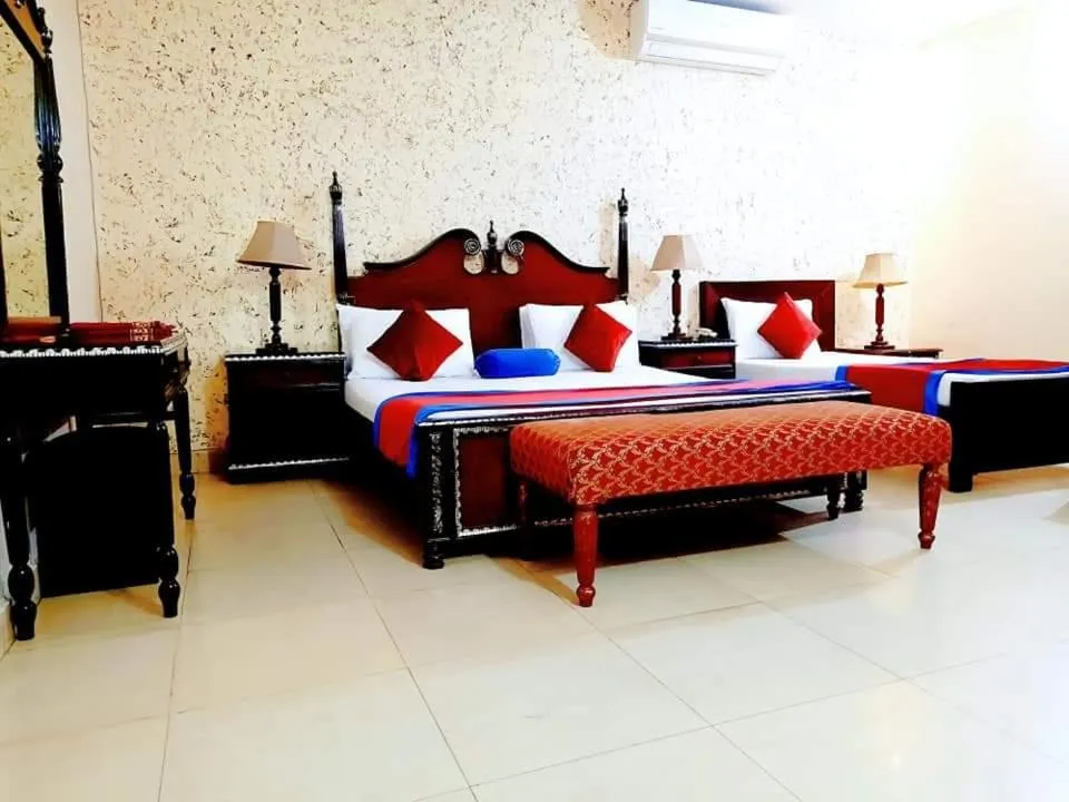 Bed in New Pakeeza Hotel