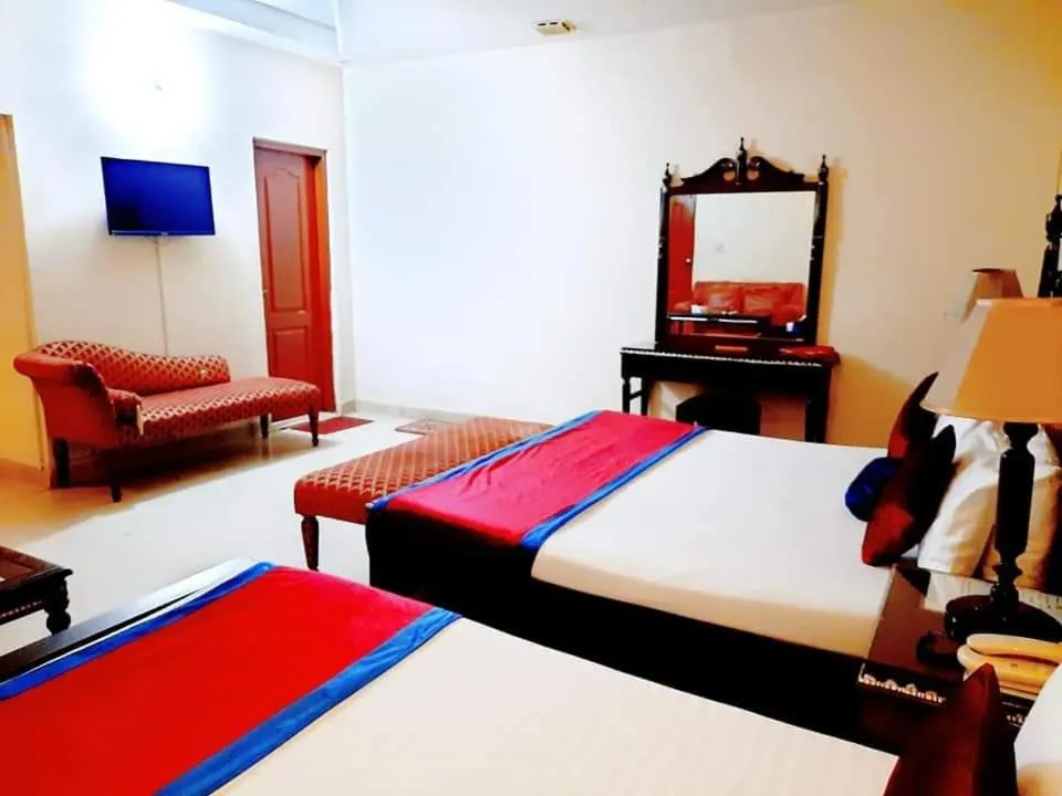 Bed in New Pakeeza Hotel