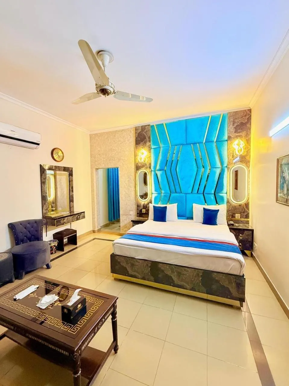 Bed in New Pakeeza Hotel