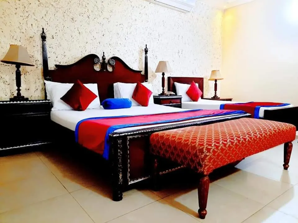 Bed in New Pakeeza Hotel