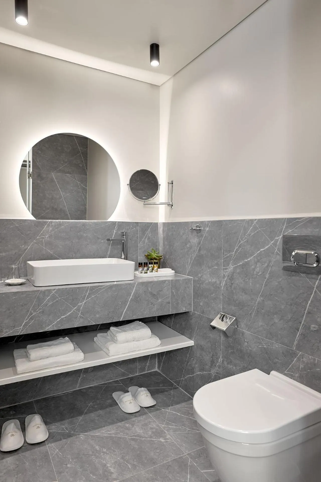 Bathroom in Grand Hotel Palace