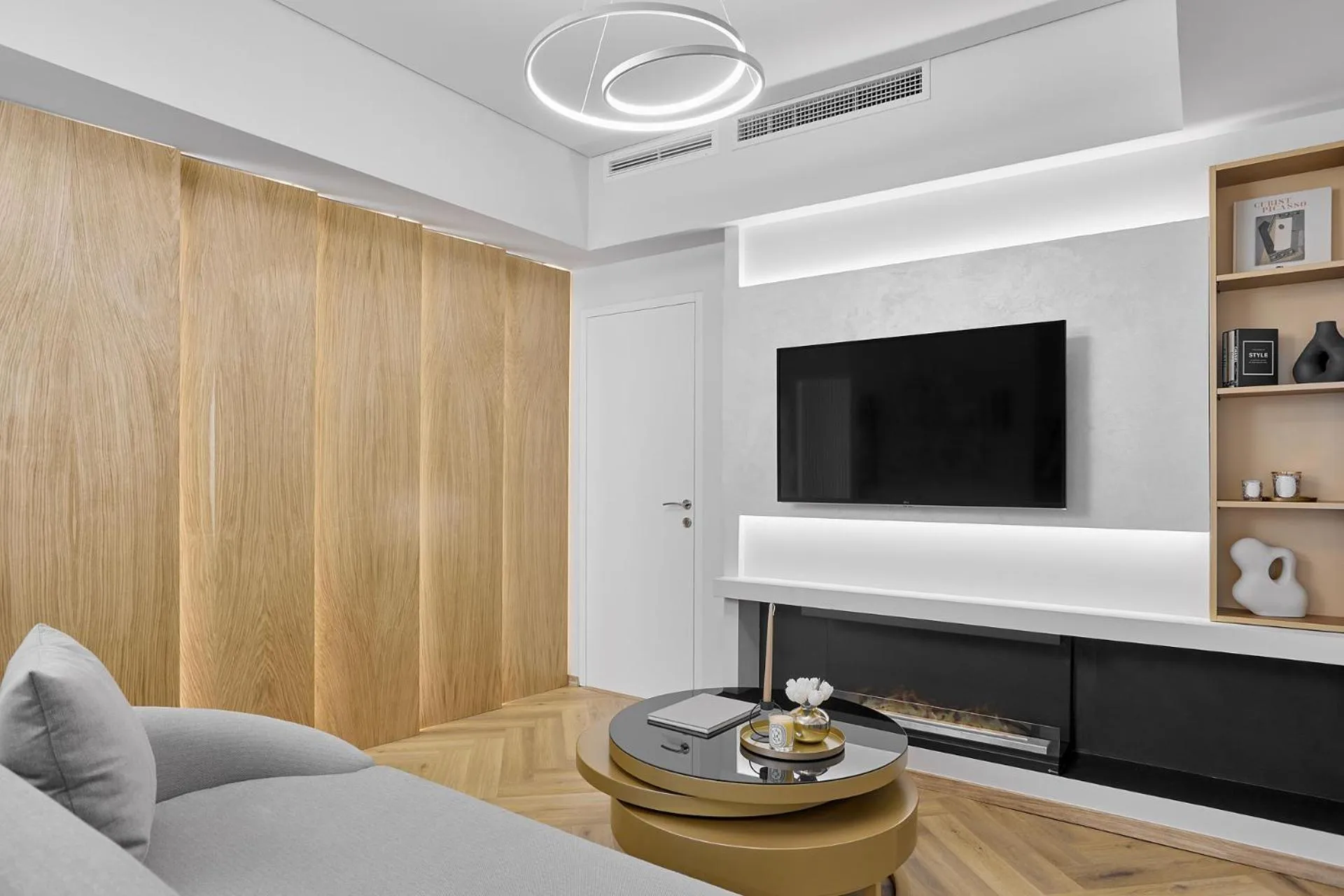 Living room in Grand Hotel Palace