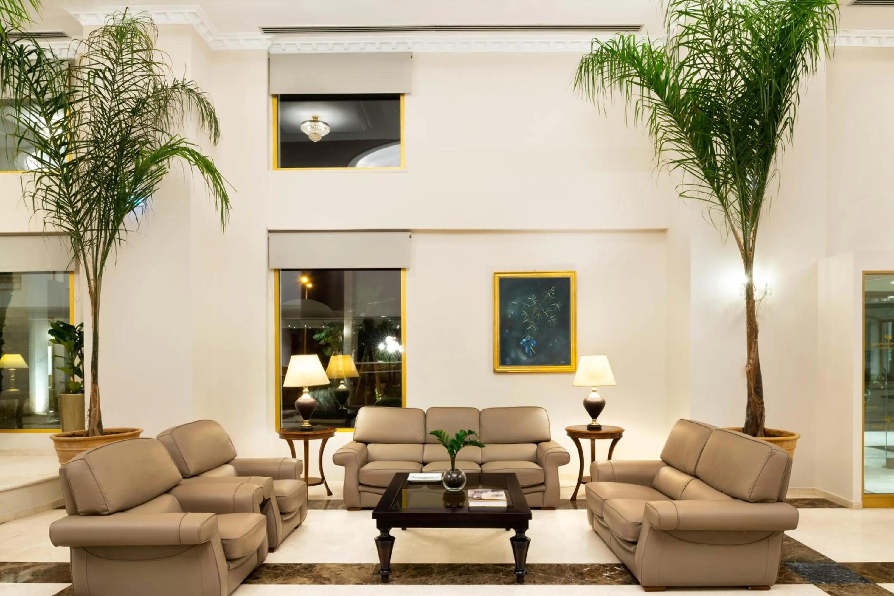 Lobby or reception in Grand Hotel Palace