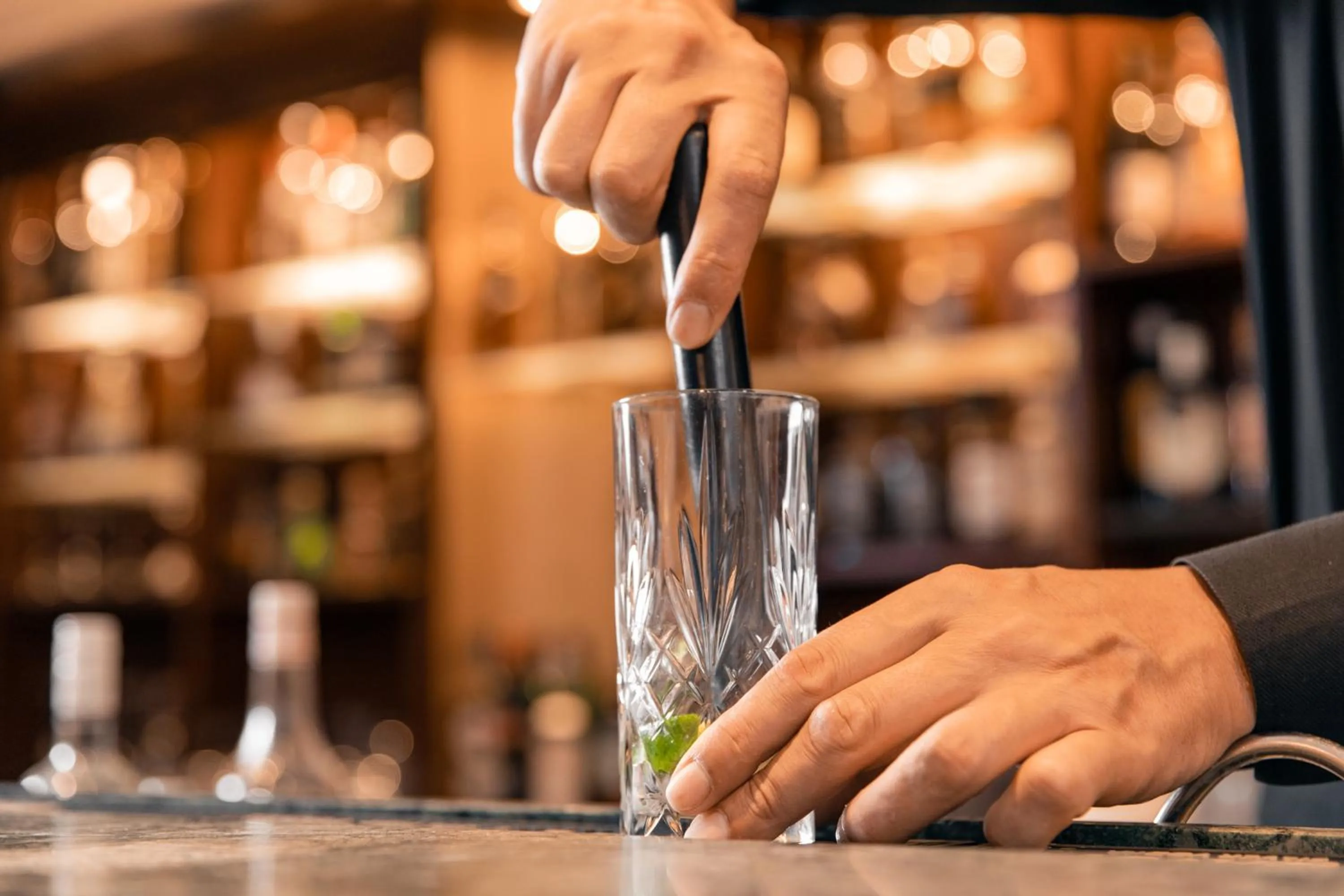 Lounge or bar in Grand Hotel Palace