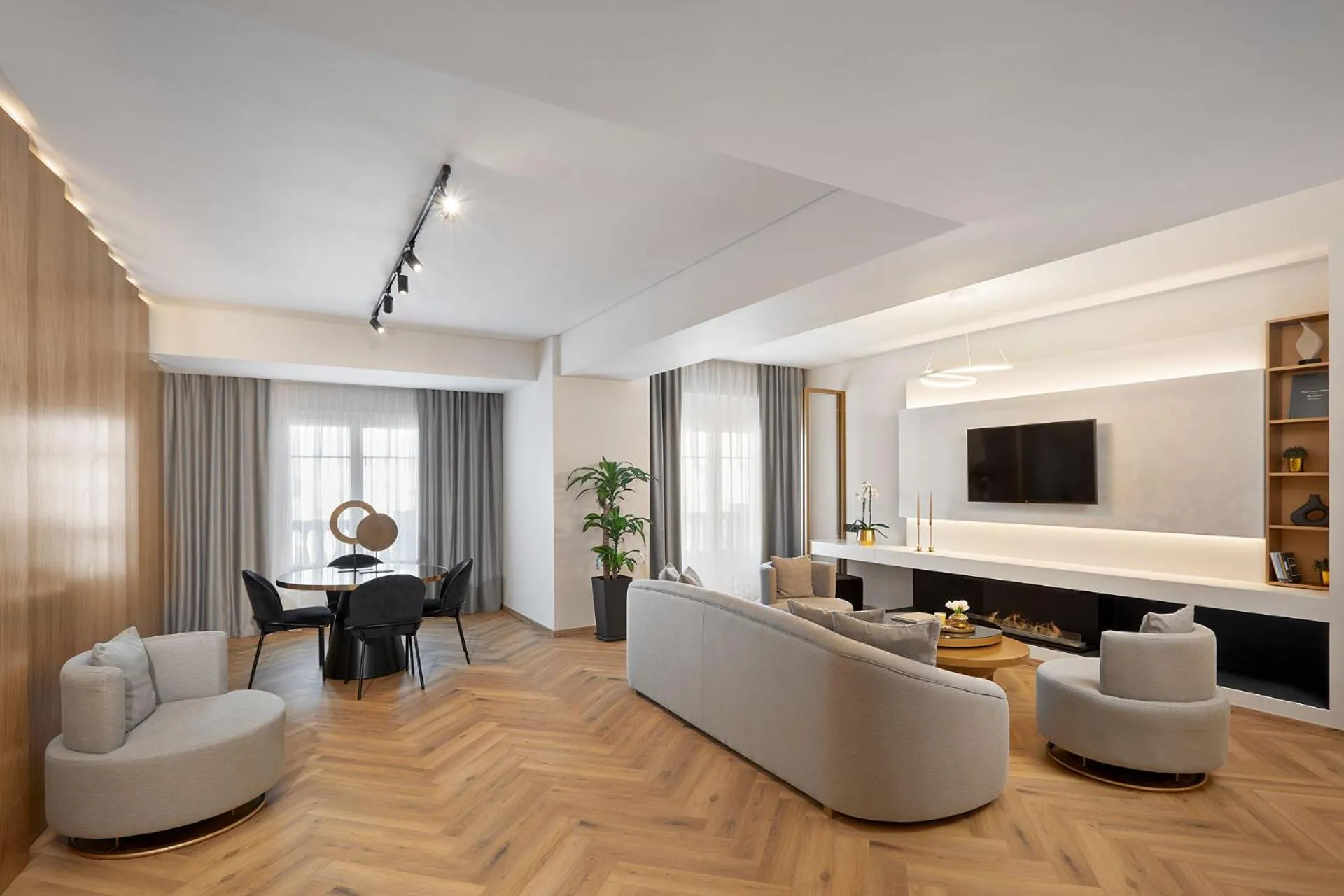 Living room in Grand Hotel Palace