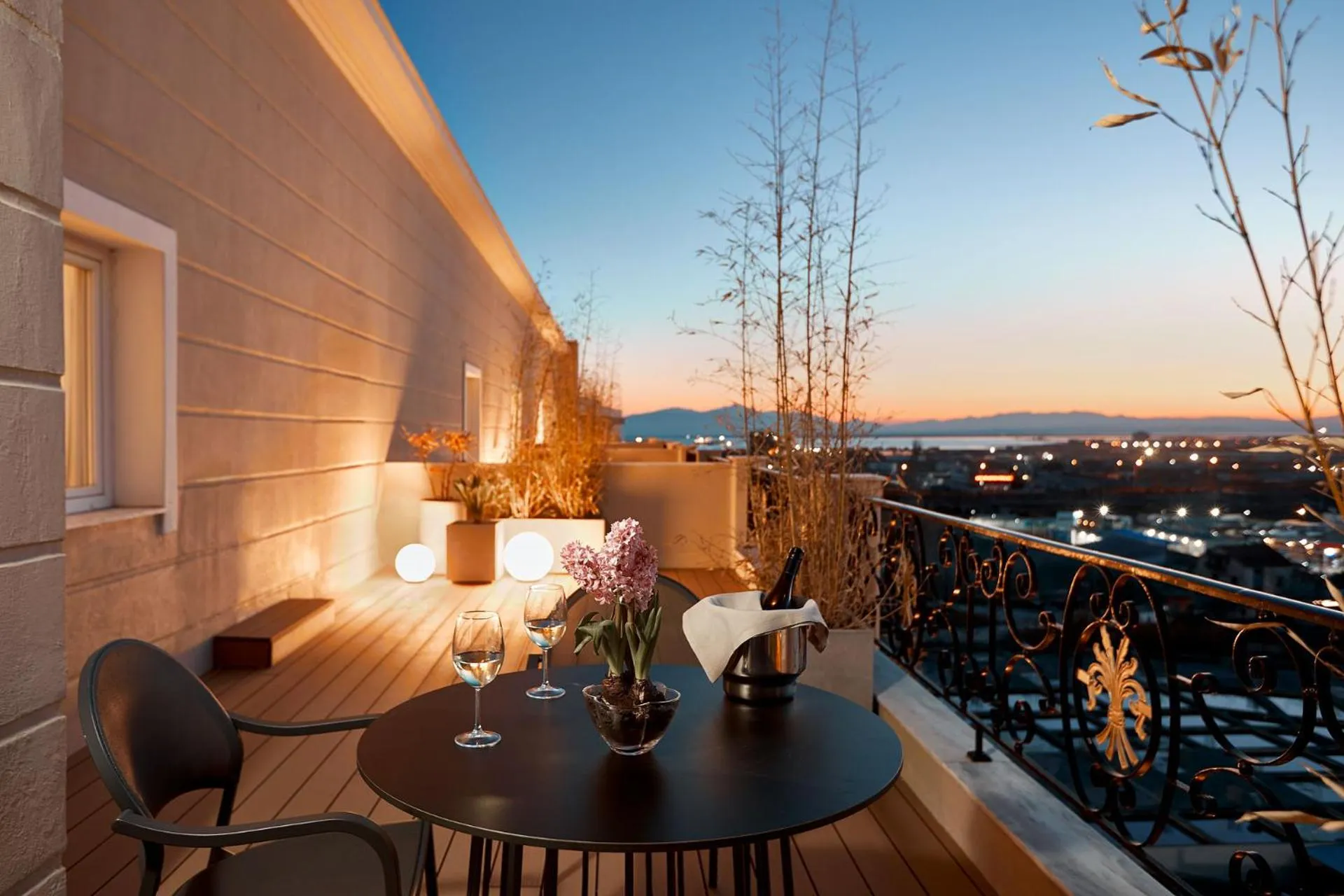 Balcony/Terrace in Grand Hotel Palace