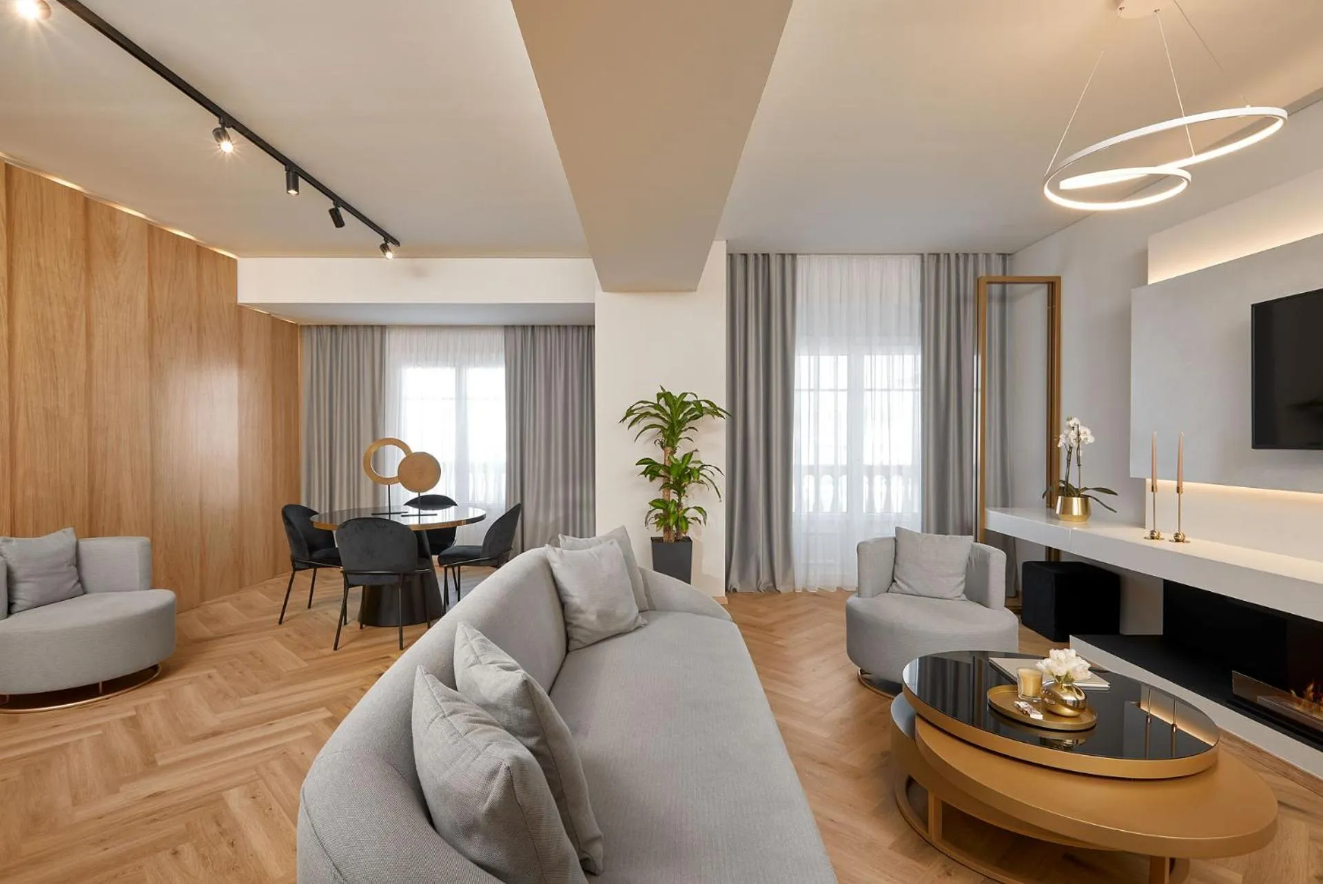 Living room in Grand Hotel Palace