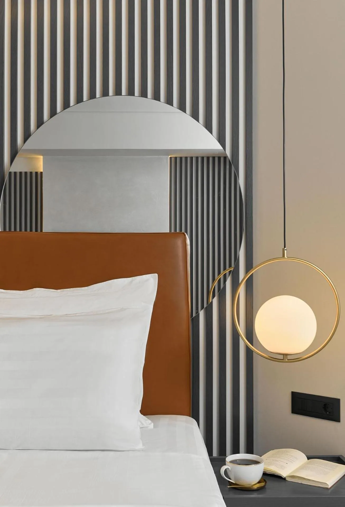 Bedroom, Bed in Grand Hotel Palace