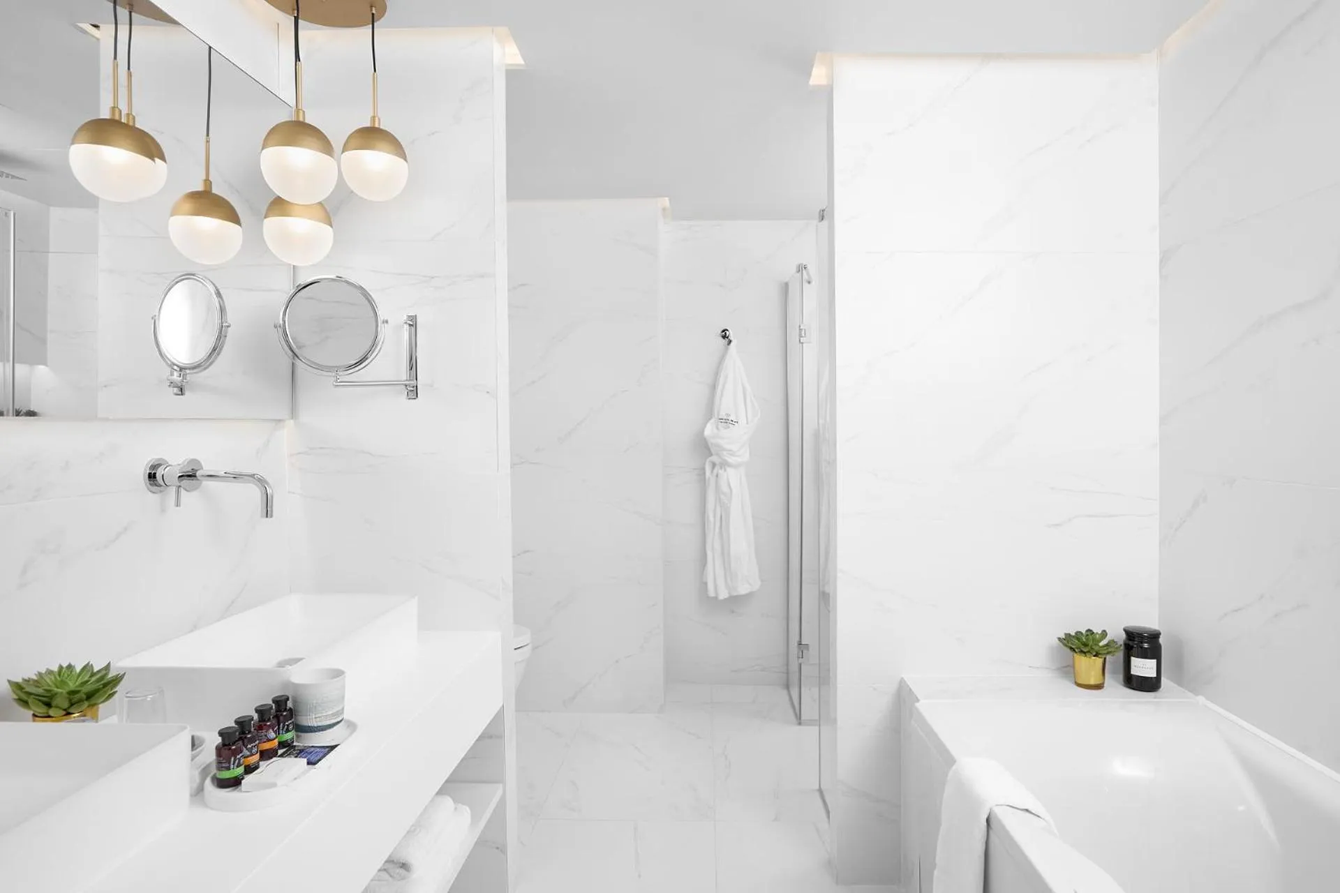 Bathroom in Grand Hotel Palace