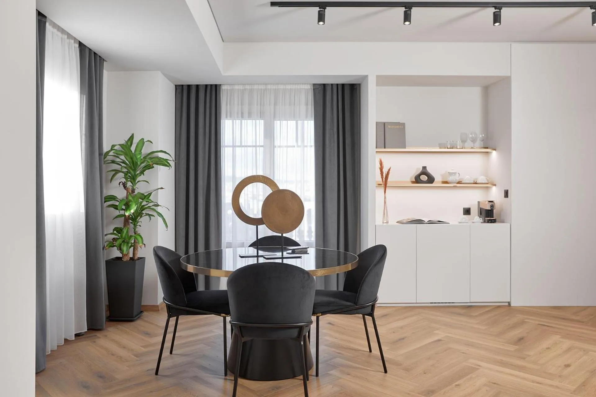 Dining area in Grand Hotel Palace