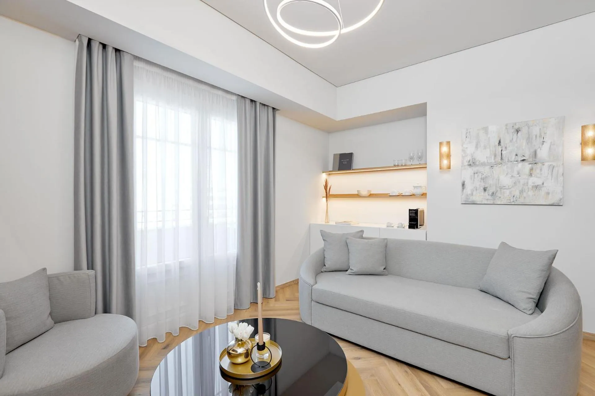 Living room in Grand Hotel Palace