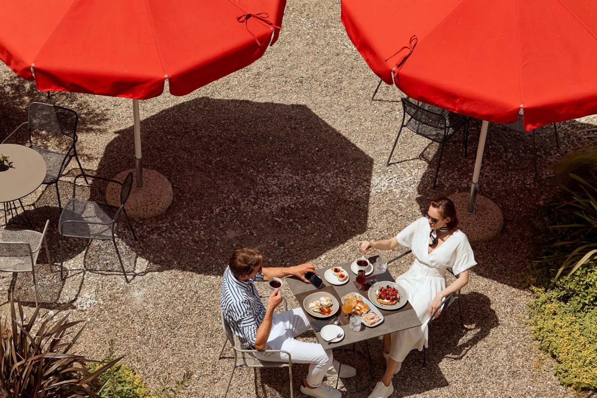 Garden in Grand Hotel Palace