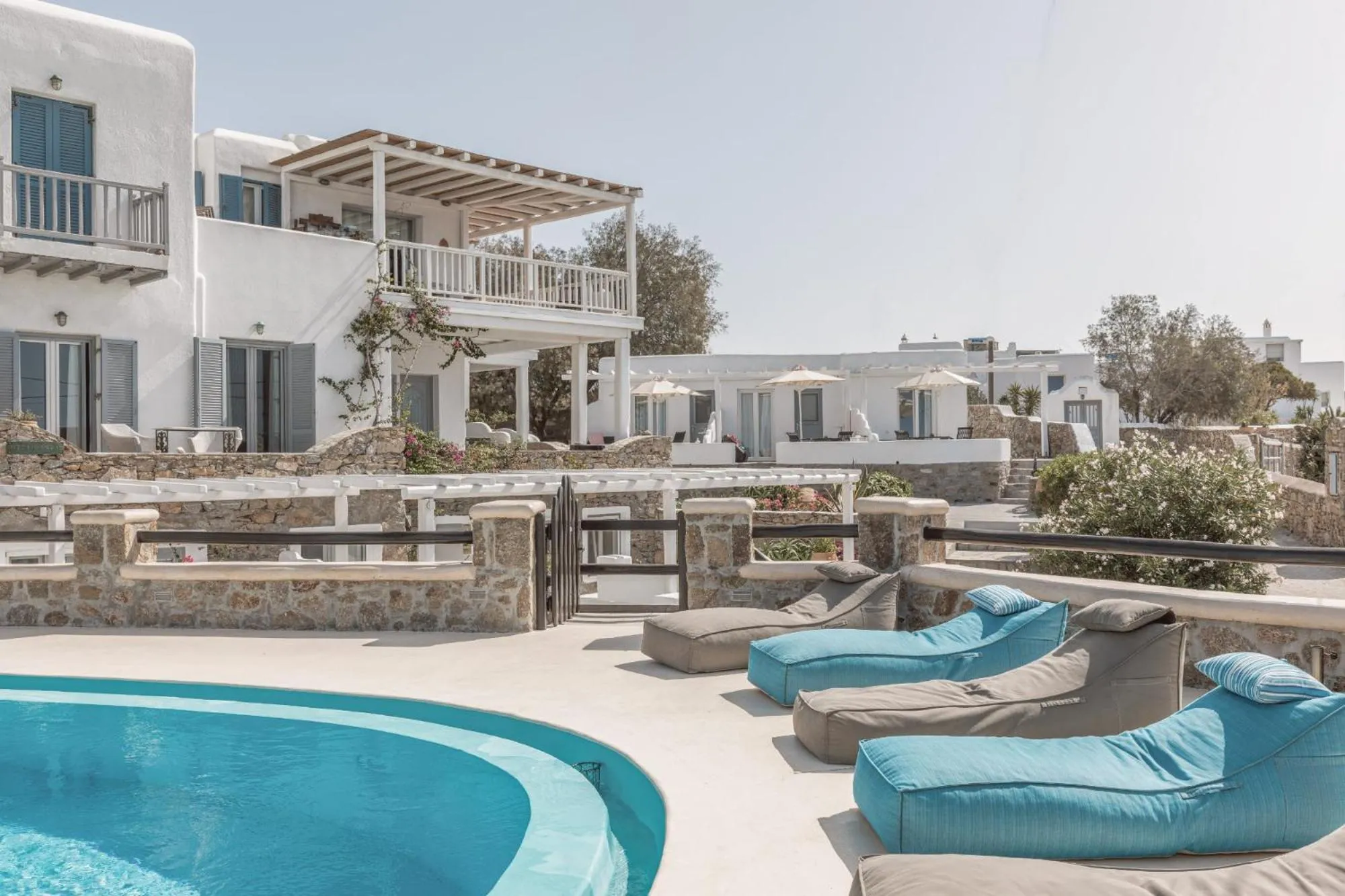 Pool view in Villa Konstantin Rooms & Suites