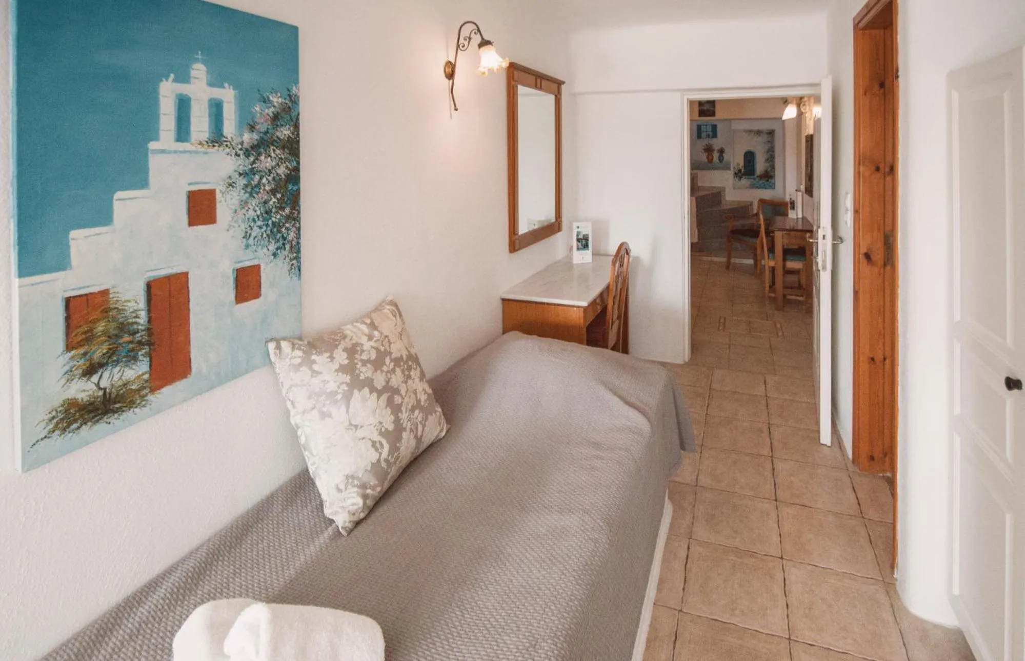 Bed in Villa Konstantin Rooms & Suites