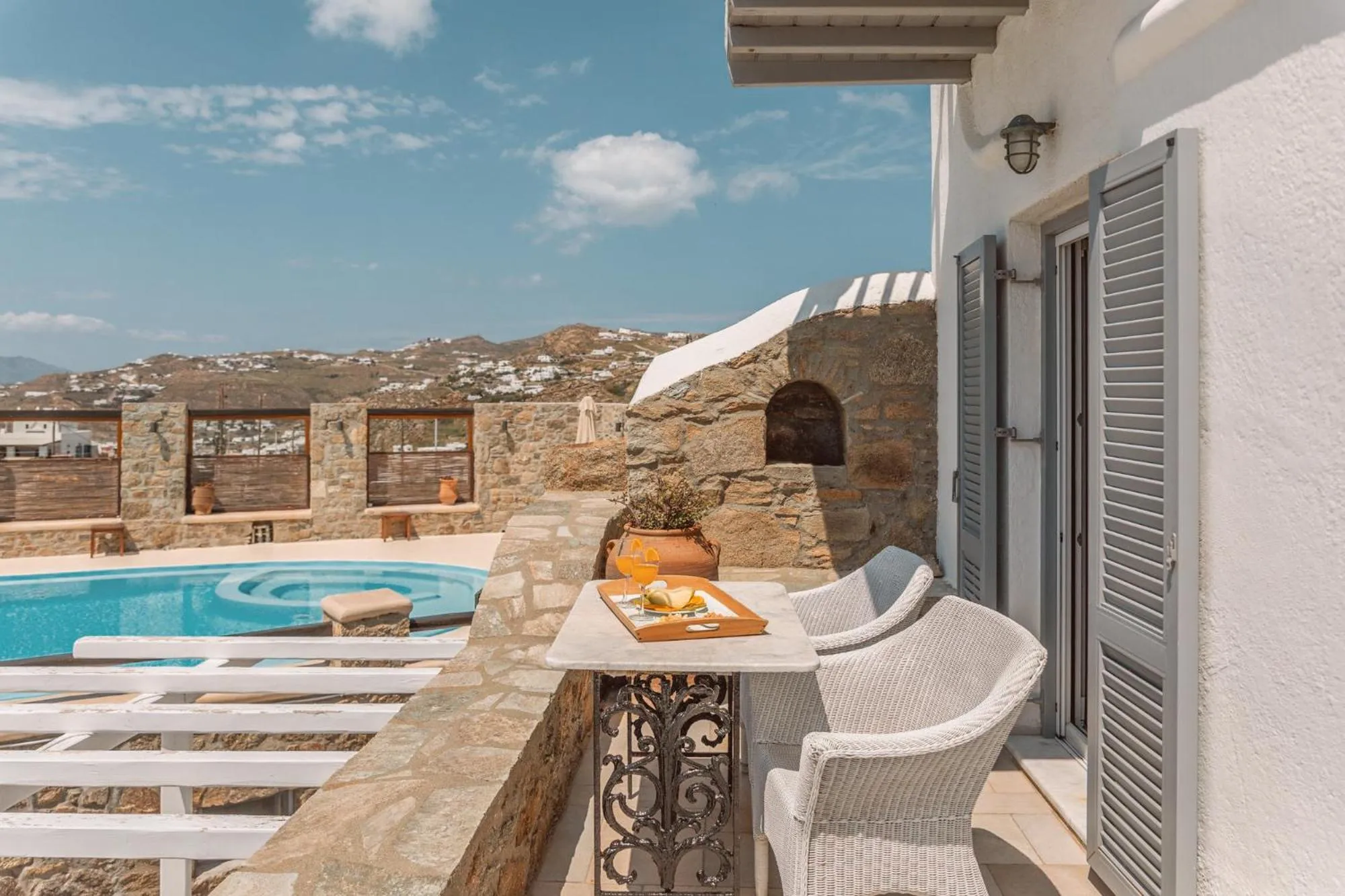 Balcony/Terrace in Villa Konstantin Rooms & Suites