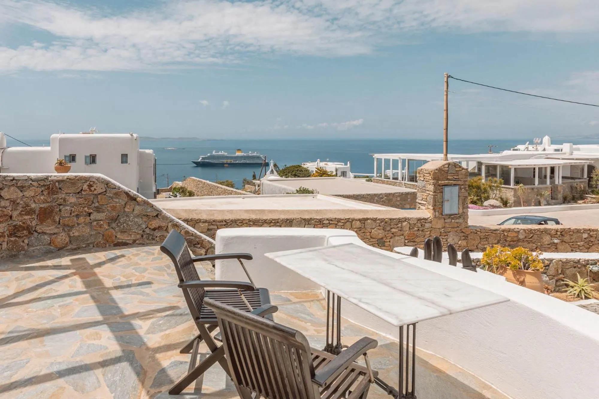 Balcony/Terrace in Villa Konstantin Rooms & Suites
