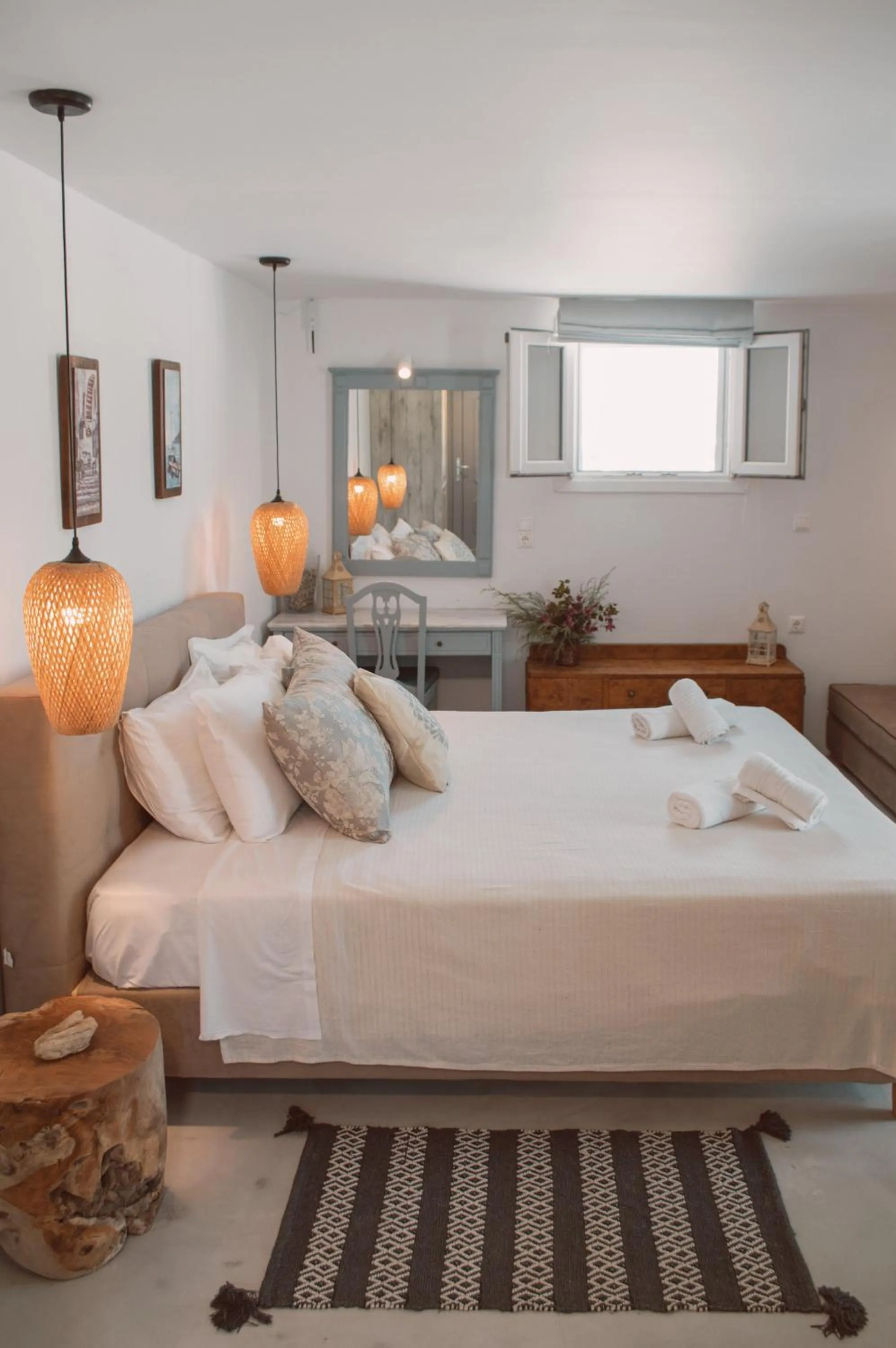 Bathroom, Bed in Villa Konstantin Rooms & Suites