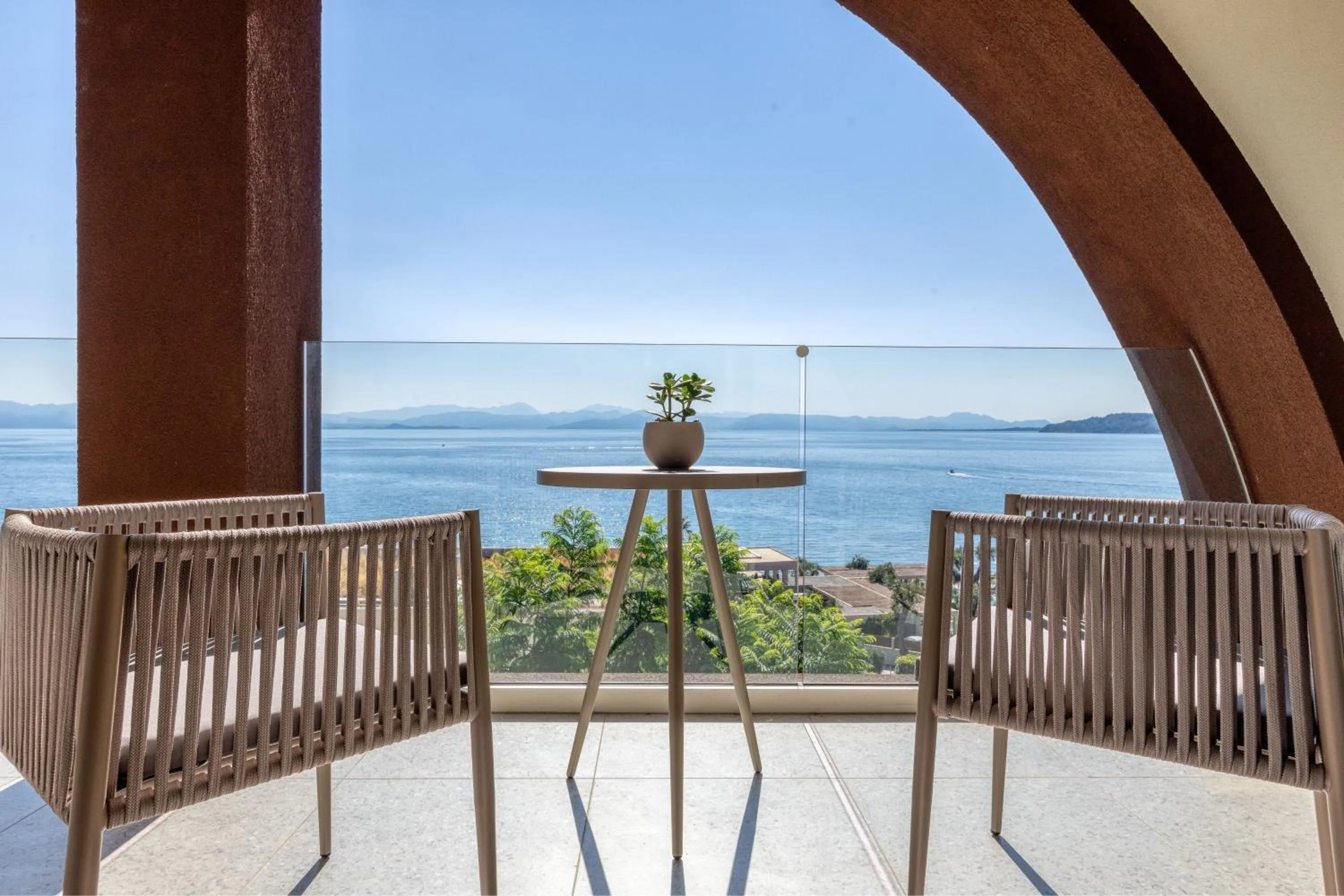 Bedroom in Domes Miramare, a Luxury Collection Resort, Corfu - Adults Only