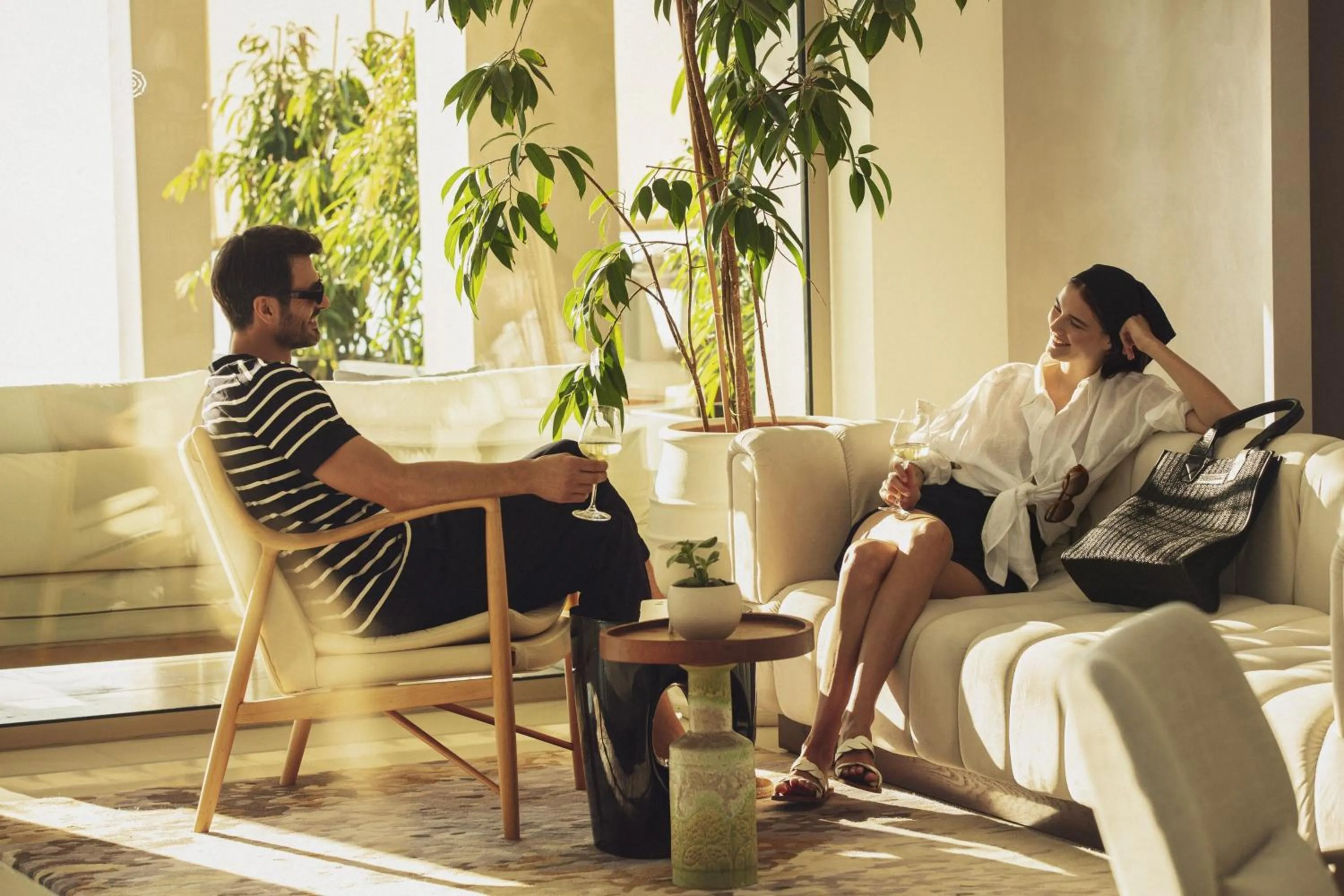 Lobby or reception in Domes Miramare, a Luxury Collection Resort, Corfu - Adults Only