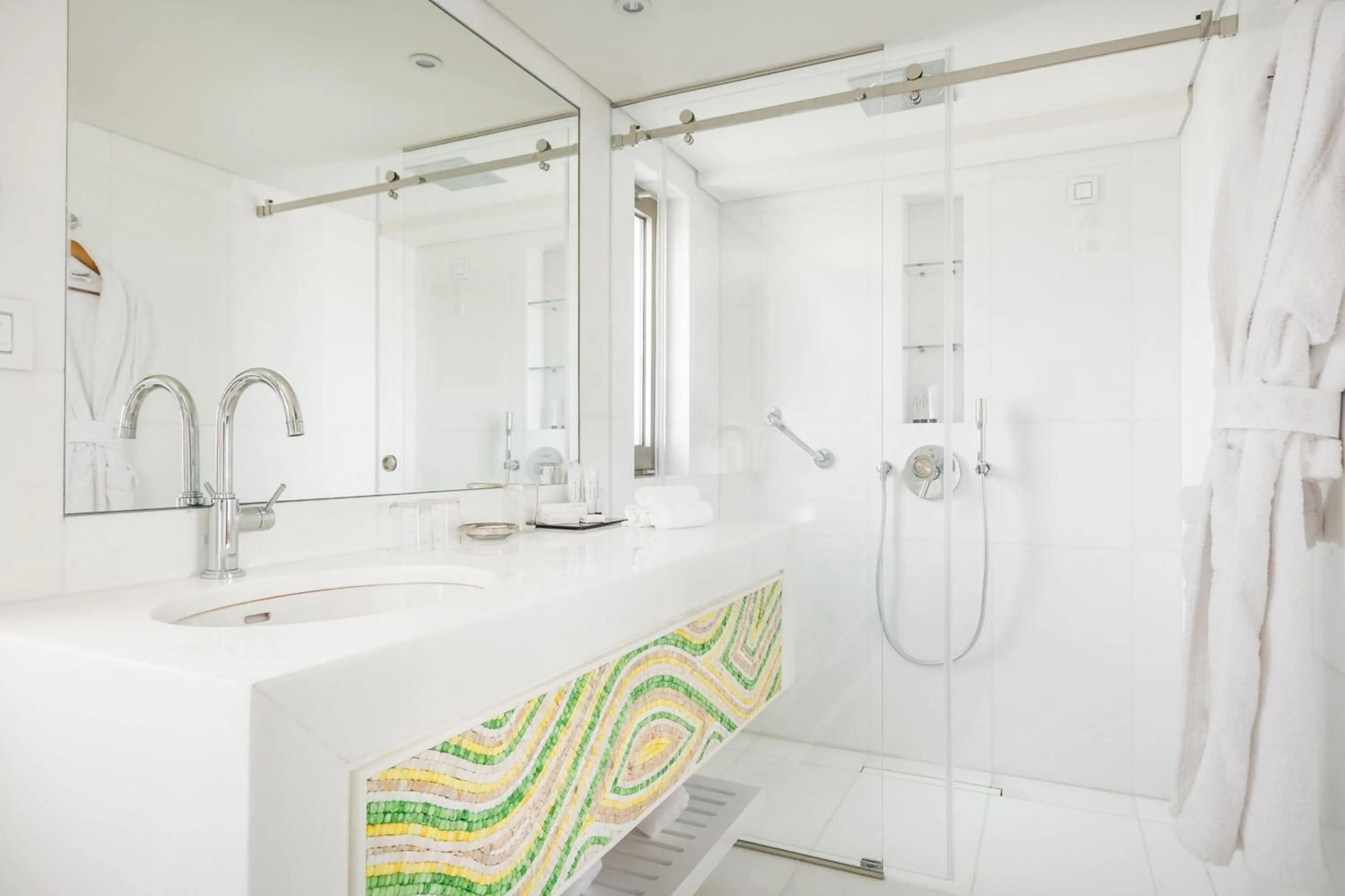 Bathroom in Domes Miramare, a Luxury Collection Resort, Corfu - Adults Only