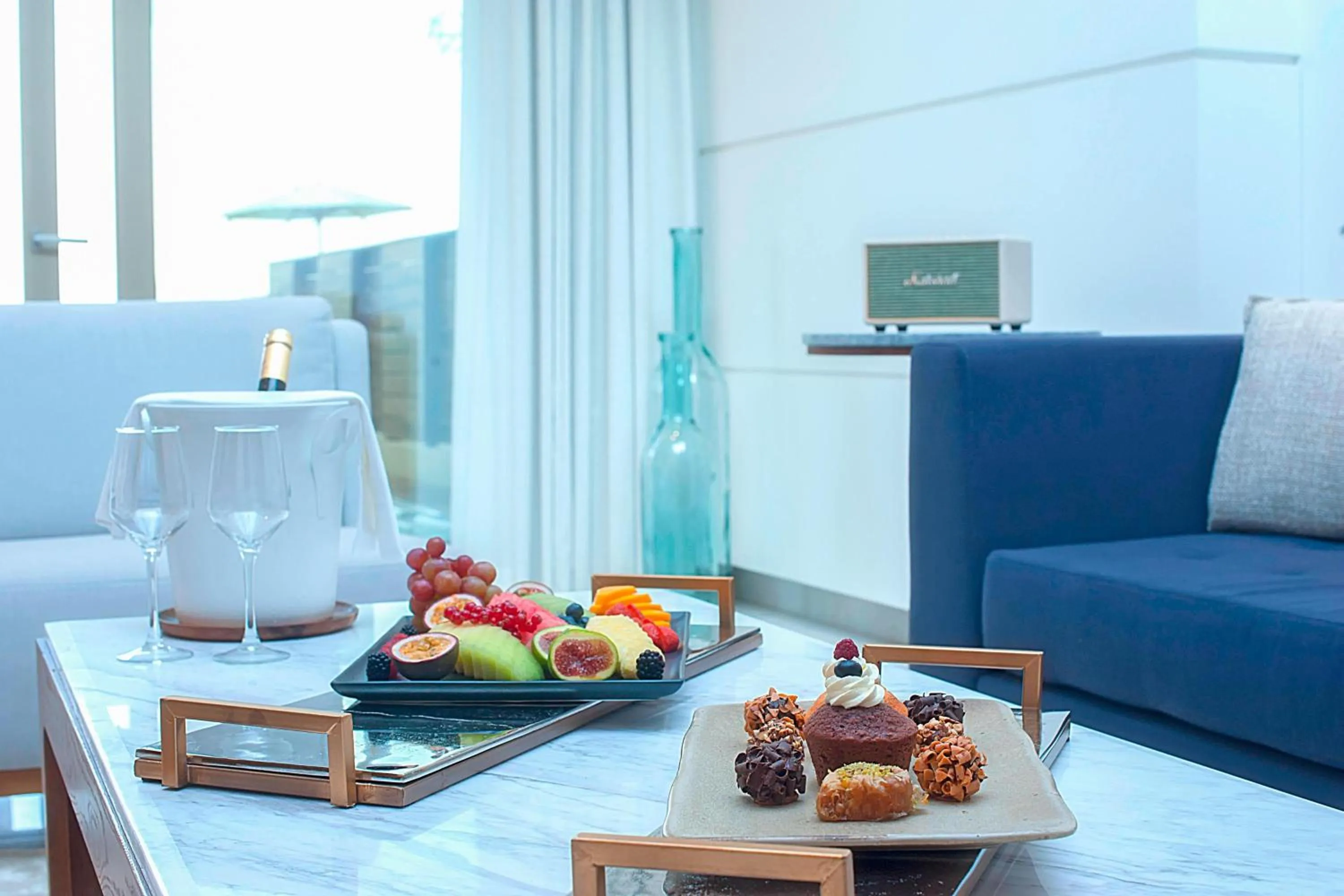 Living room in Domes Miramare, a Luxury Collection Resort, Corfu - Adults Only